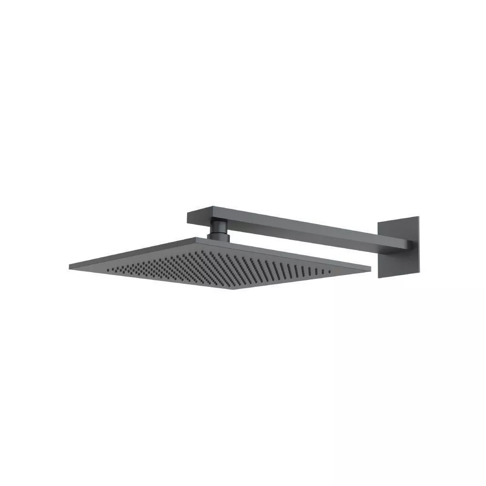 Rock Grey 12" Rain Head with 16" Arm material