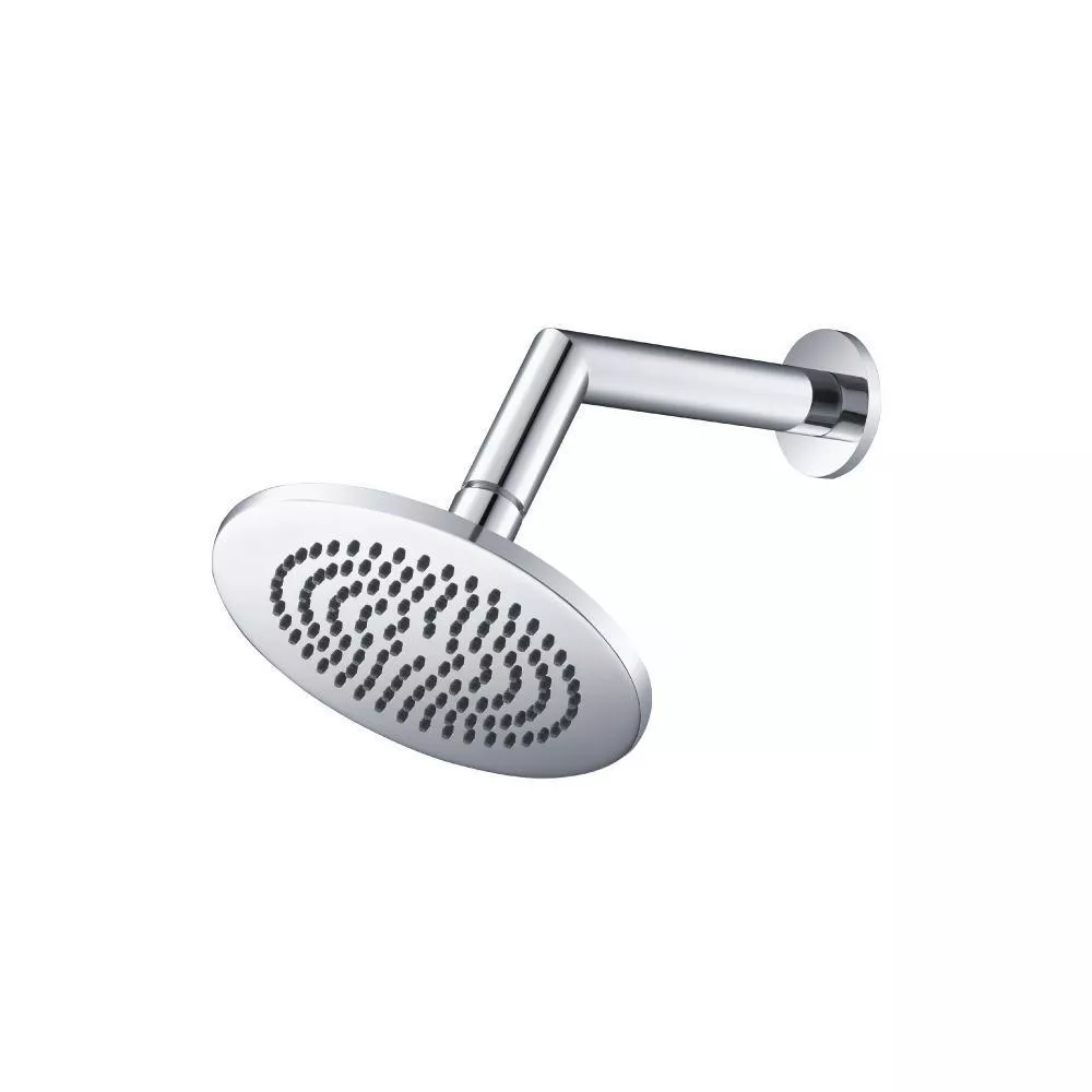 Polished Nickel PVD 6" Rain Head with 7" Arm material