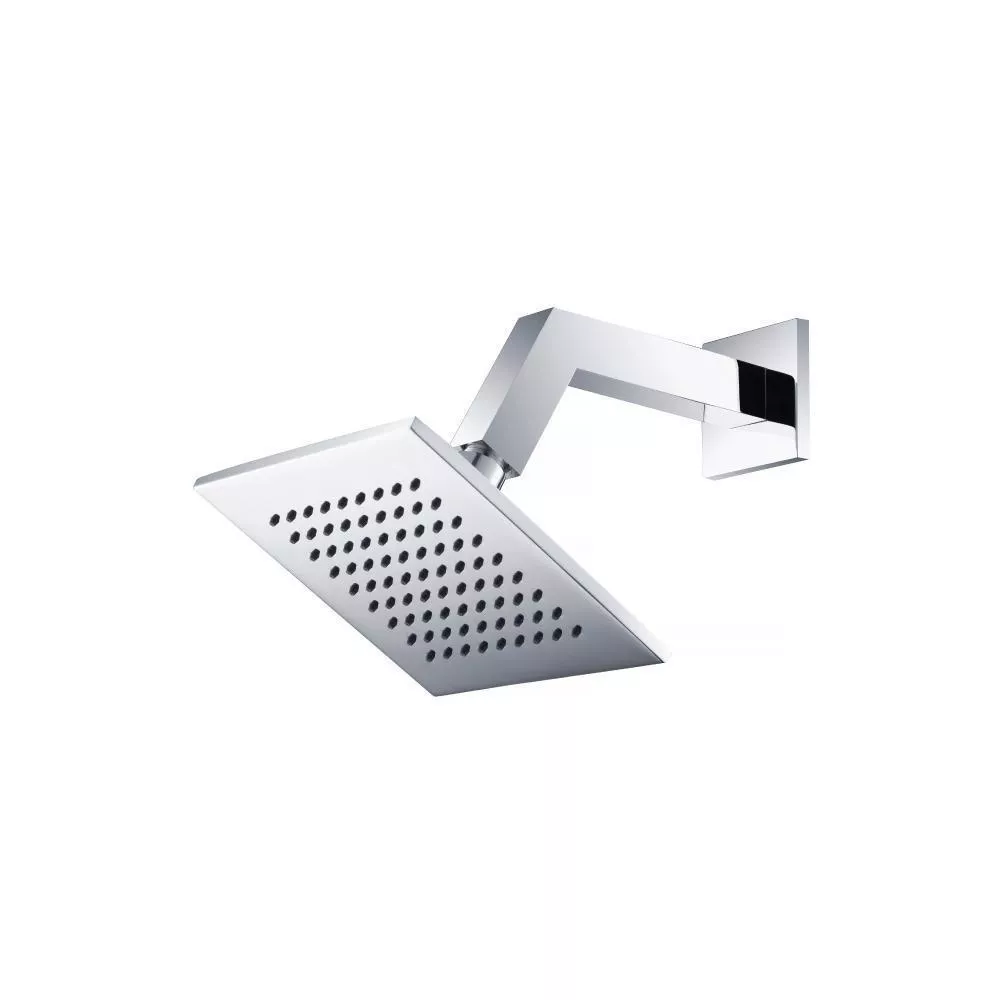 Chrome 6" Rain Head with 7" Arm material
