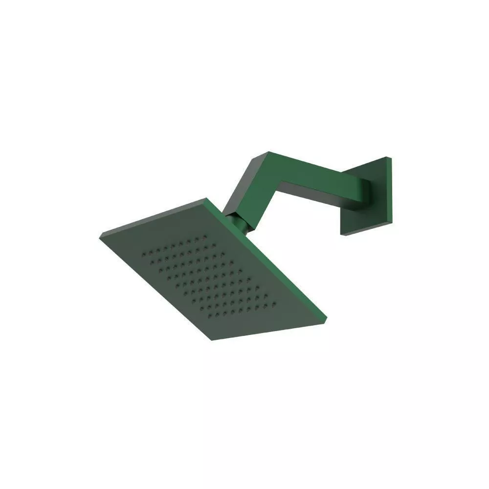 Leaf Green 6" Rain Head with 7" Arm material