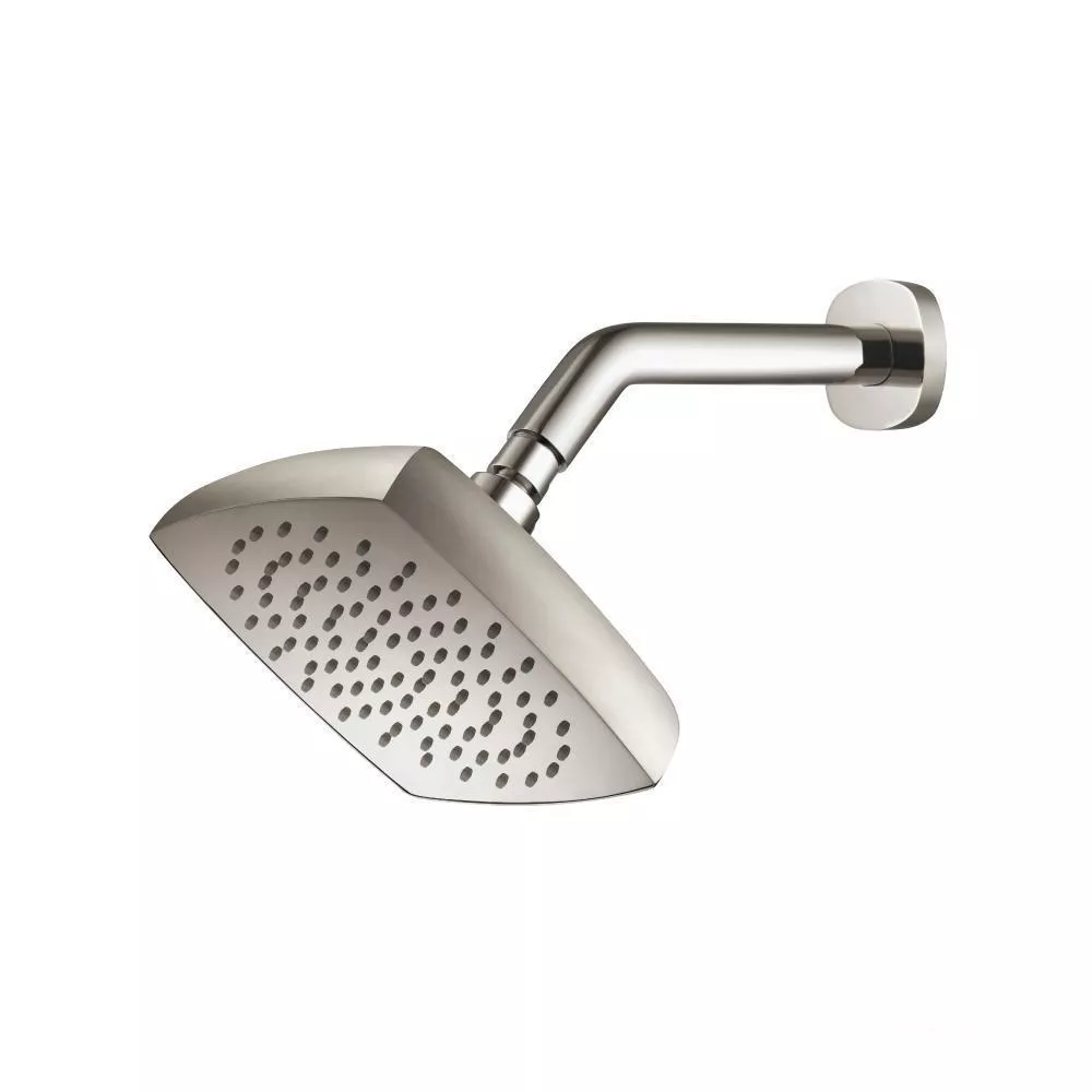 Polished Nickel PVD 7" Rain Head with 8" Arm material