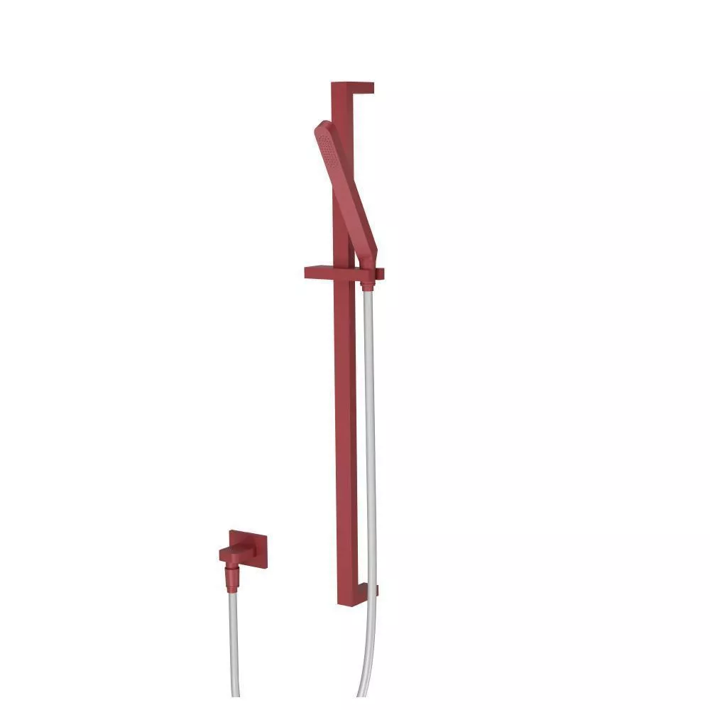 Crimson Hand Shower Set with Slide Bar and Elbow material