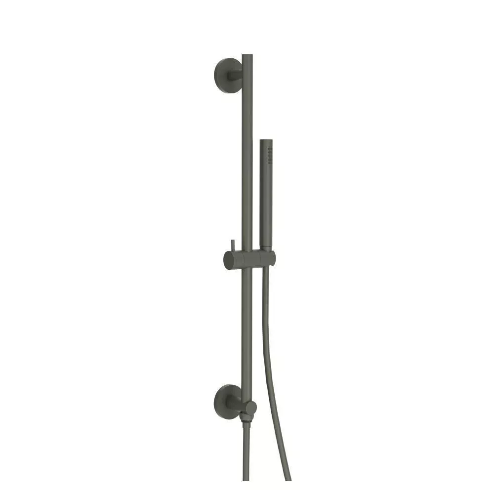 Gun Metal Grey Hand Shower Set with Slide Bar, Integrated Elbow & Hose material