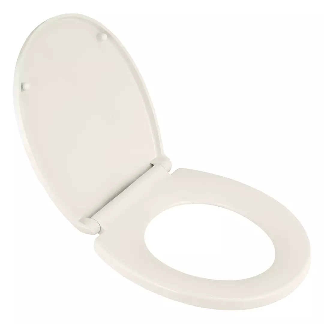 Transitional Slow-Close & Easy Lift-Off Round Front Toilet Seat material