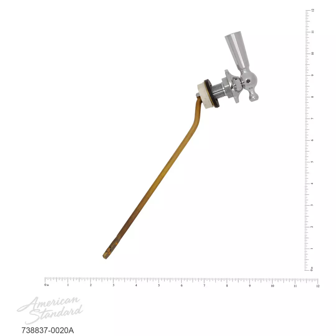 Heritage Left Hand Toilet Trip Lever Assembly material