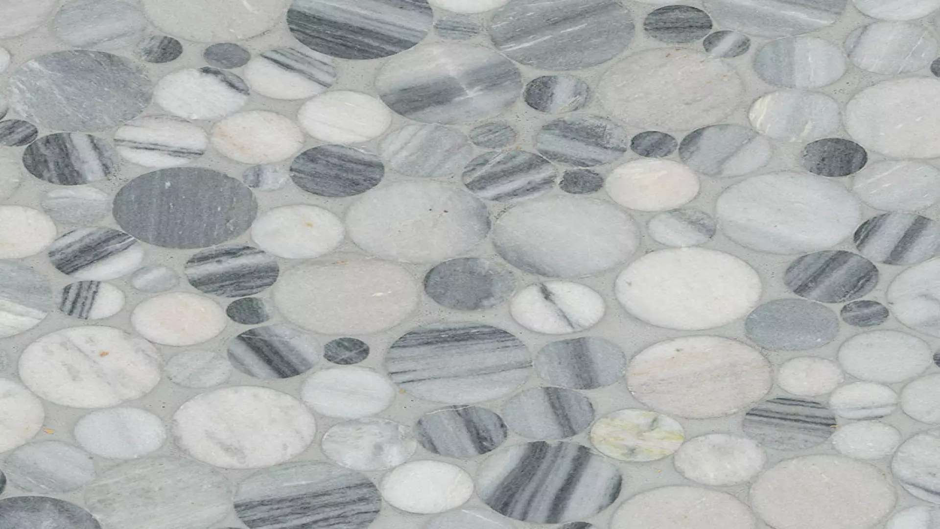 Alaska Gray Pebble Polished 10 mm material
