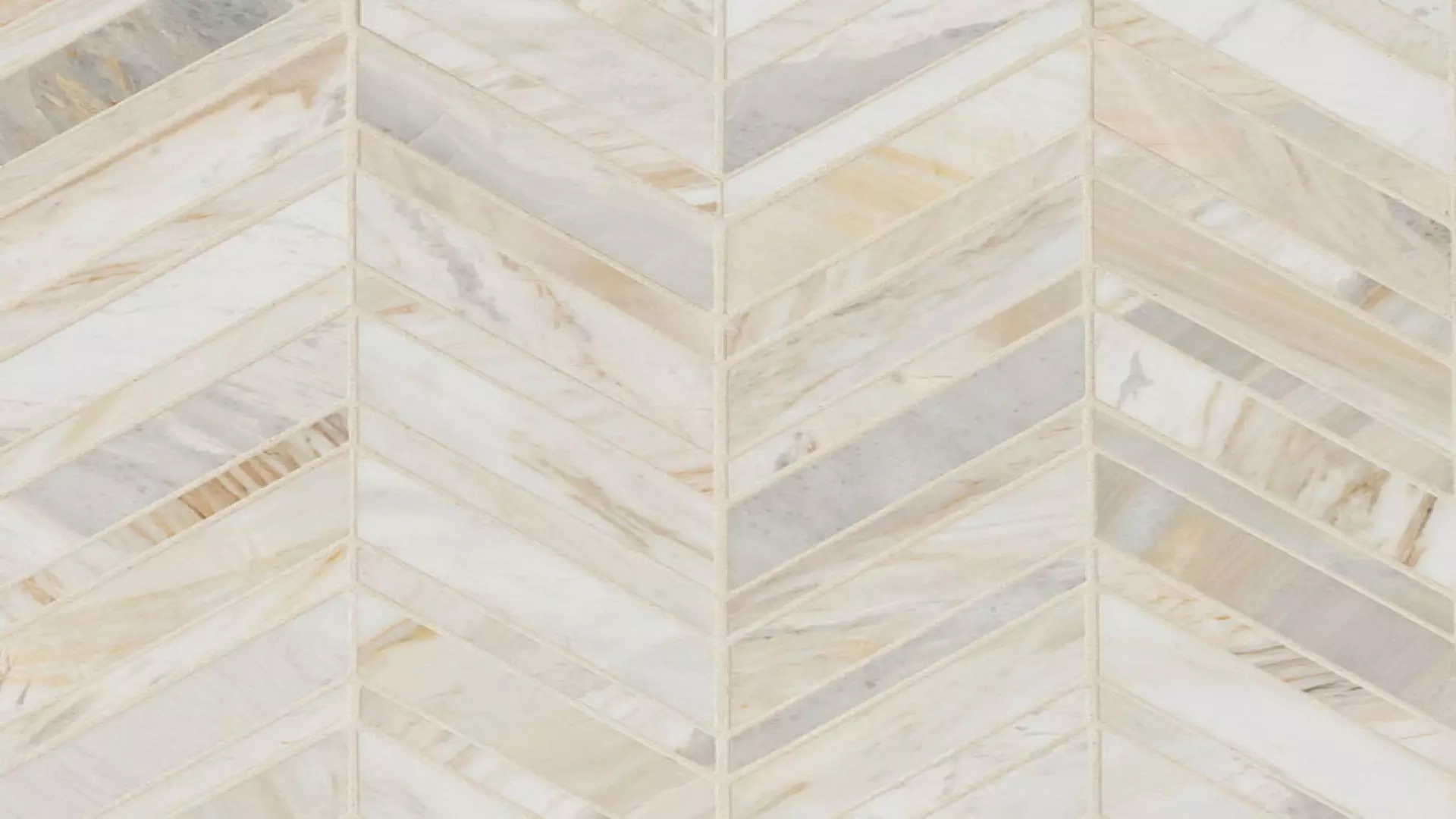 Athena Gold Chevron Pattern Honed material