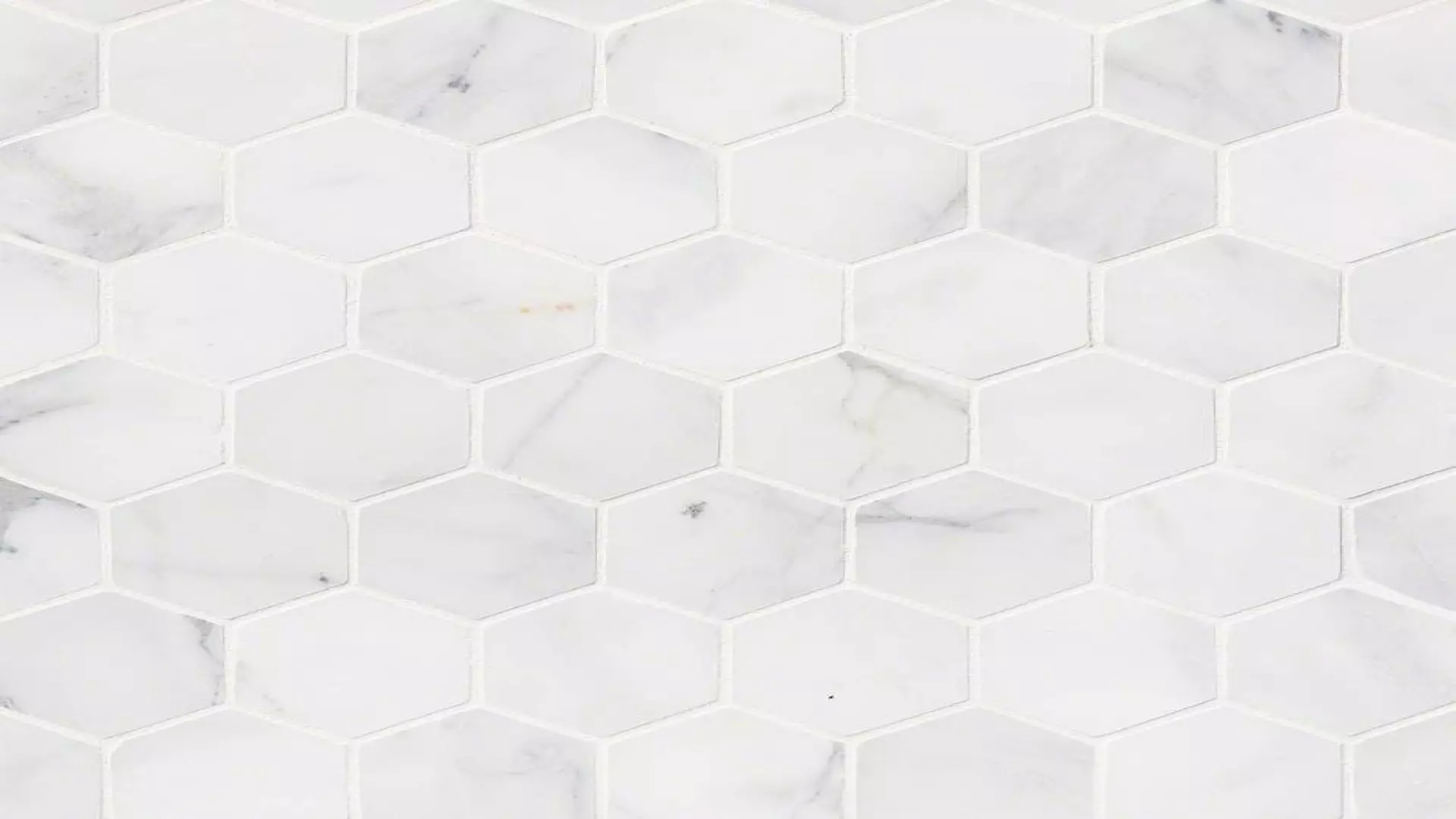 Calacatta Cressa 2" Hex Honed material
