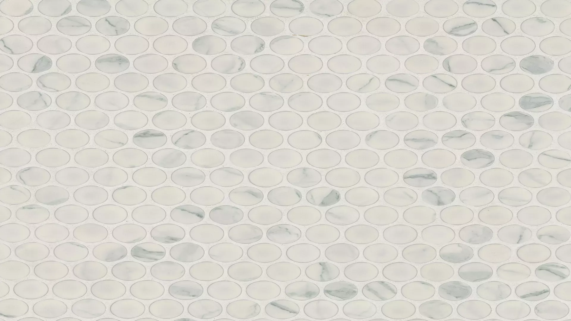 Carrara Matte Penny Round material