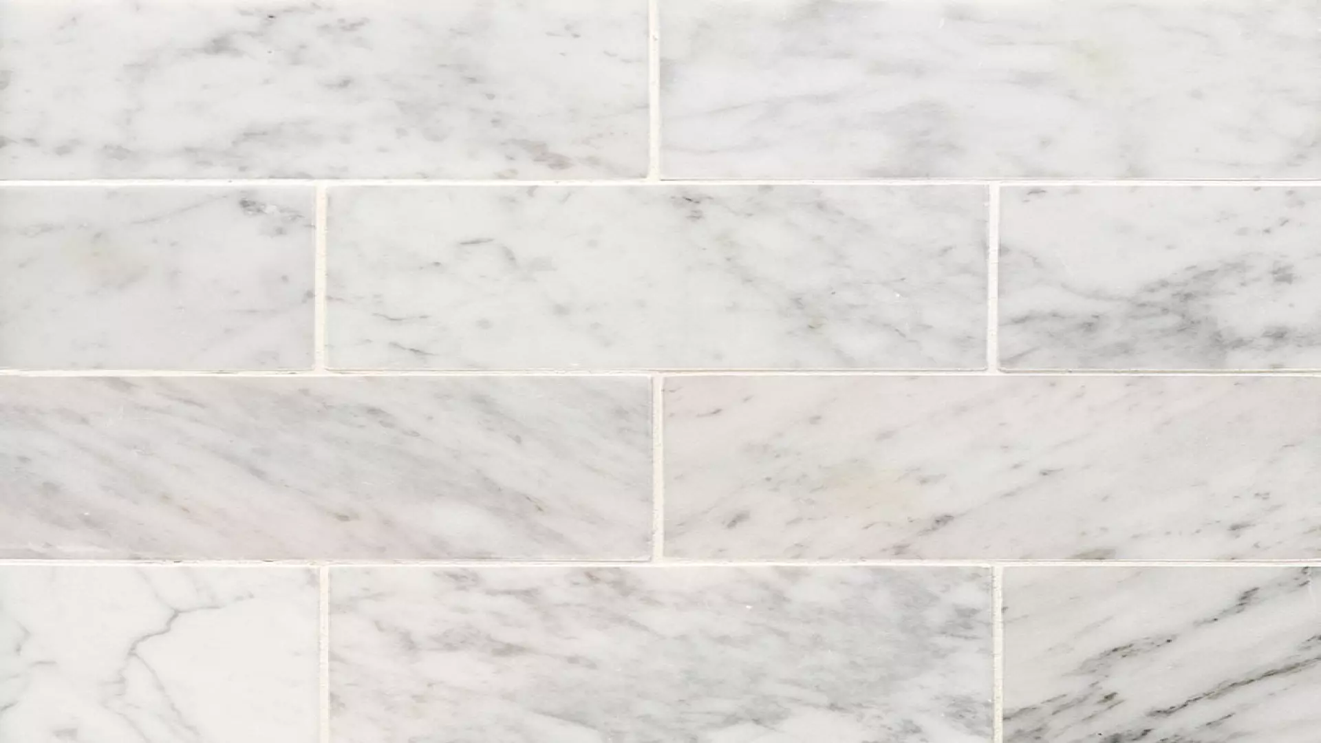 Carrara White Subway 3X6 Honed material