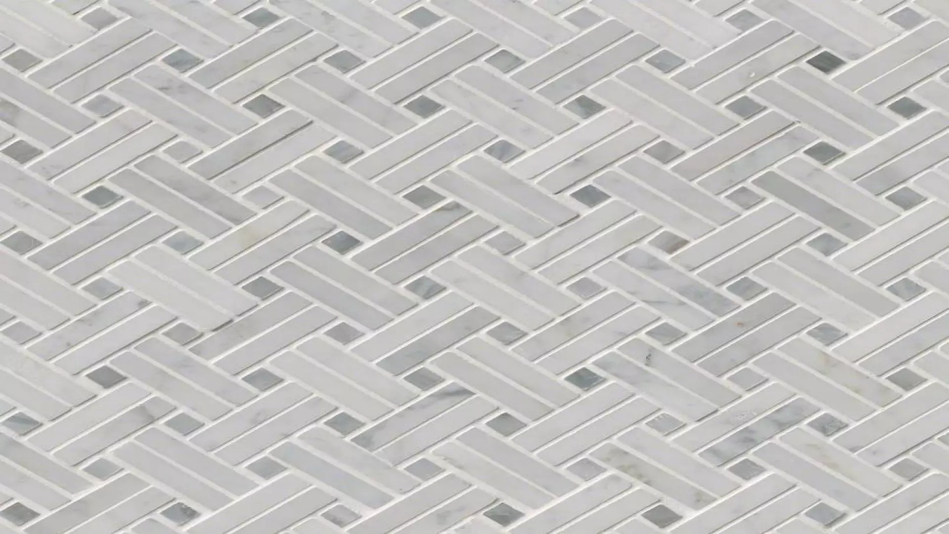 Carrara White Basketweave Pattern-2 Polished material