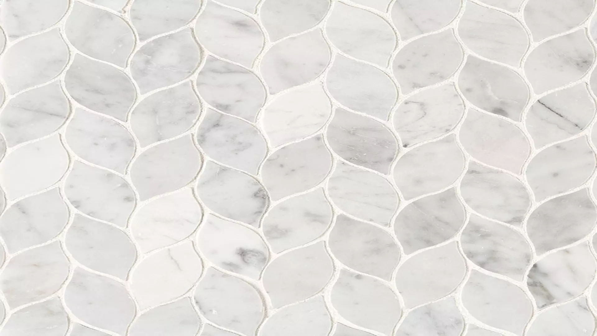Carrara White Blanco Pattern Honed material