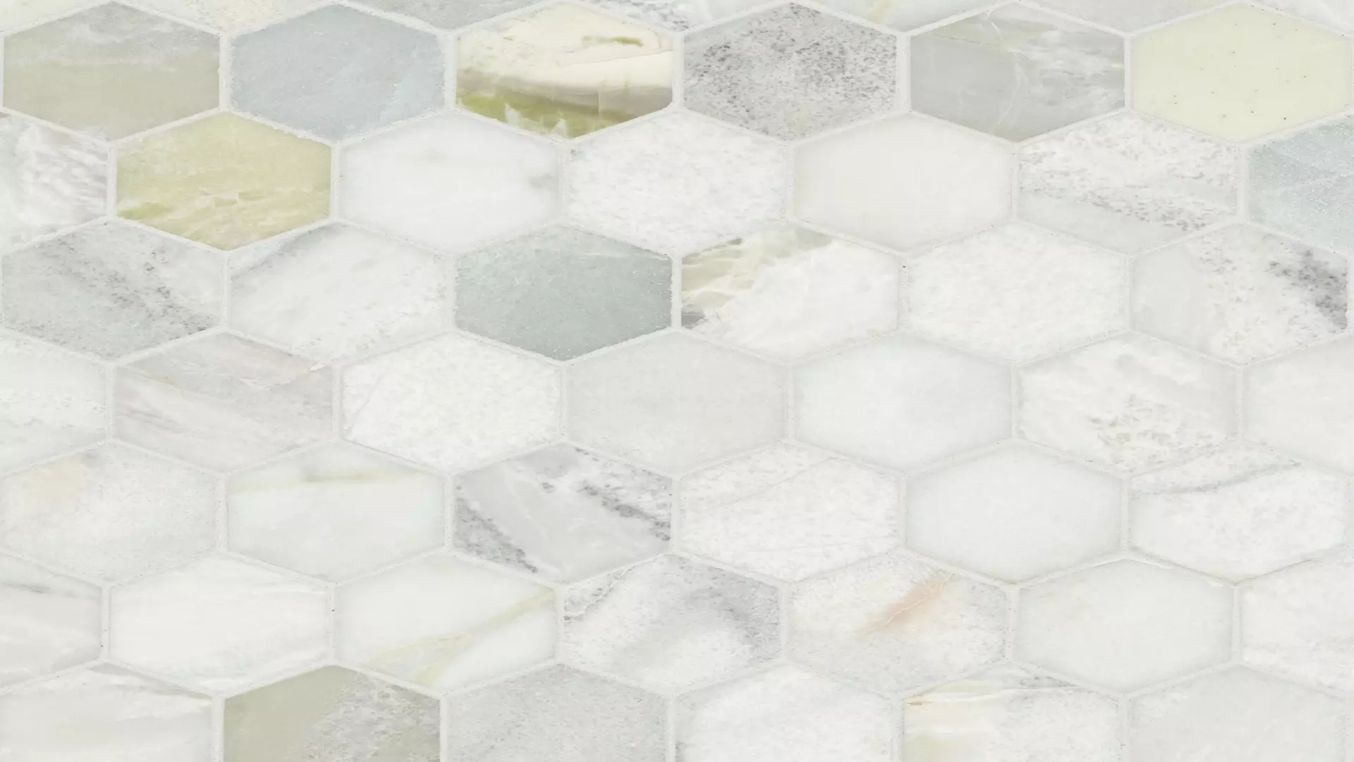 Cloudland 2" Hexagon Polished material