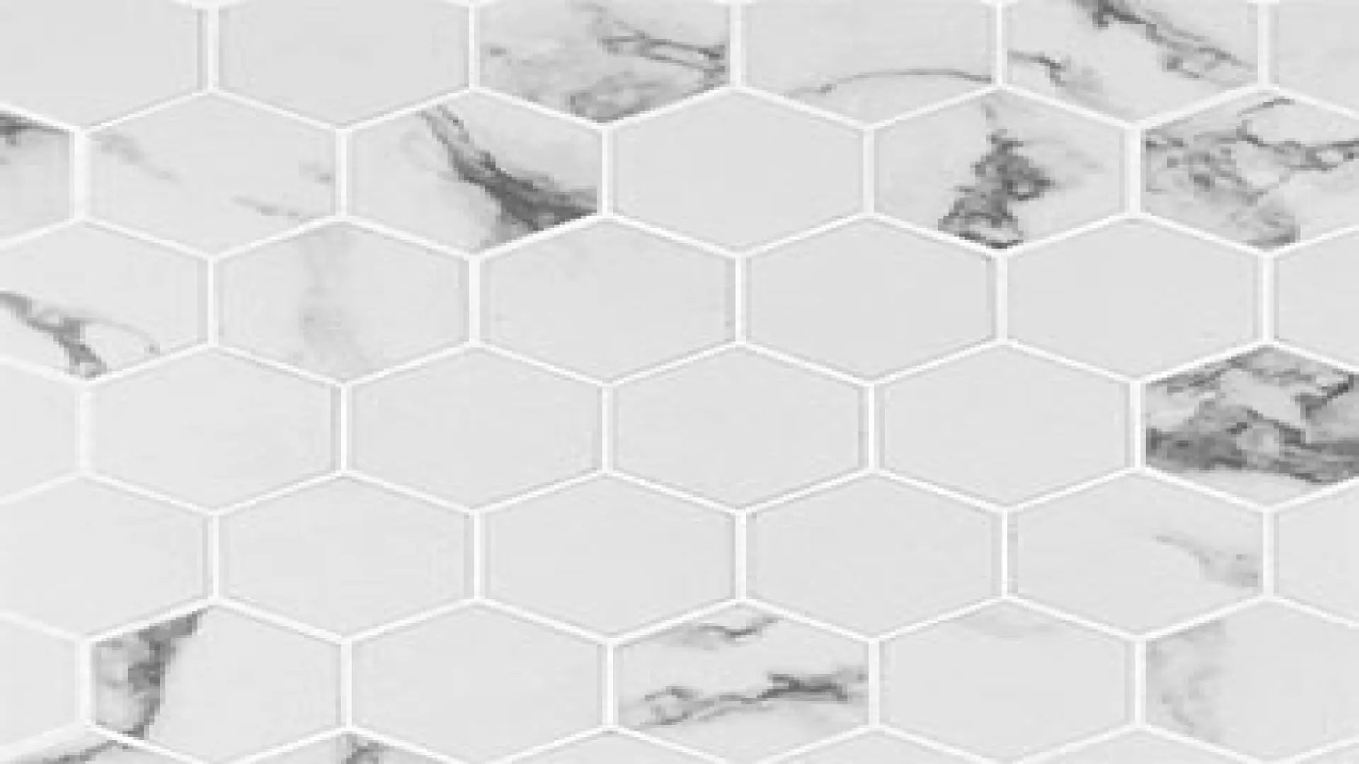 Pietra Statuario Matte 2X2 Hex Mosaic material