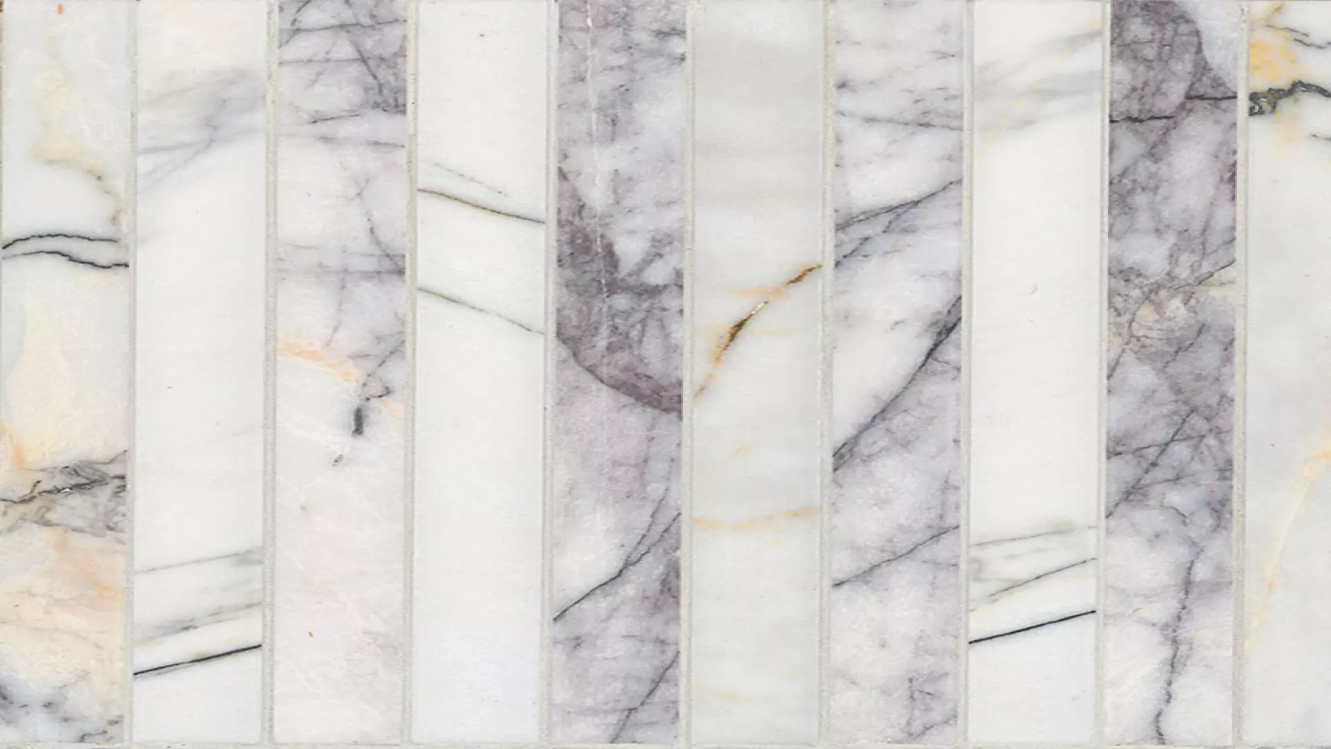 Scollopini Lilac Pattern Honed material