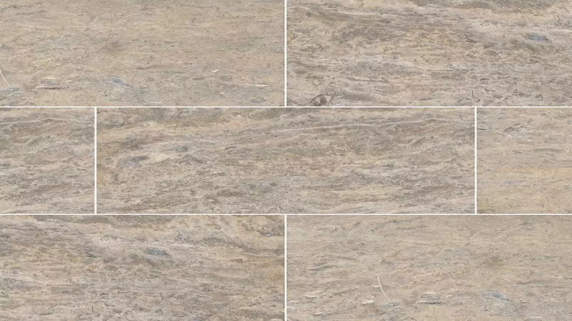 Silver Travertine Vein Cut 12X24X.50 Honed & Filled material