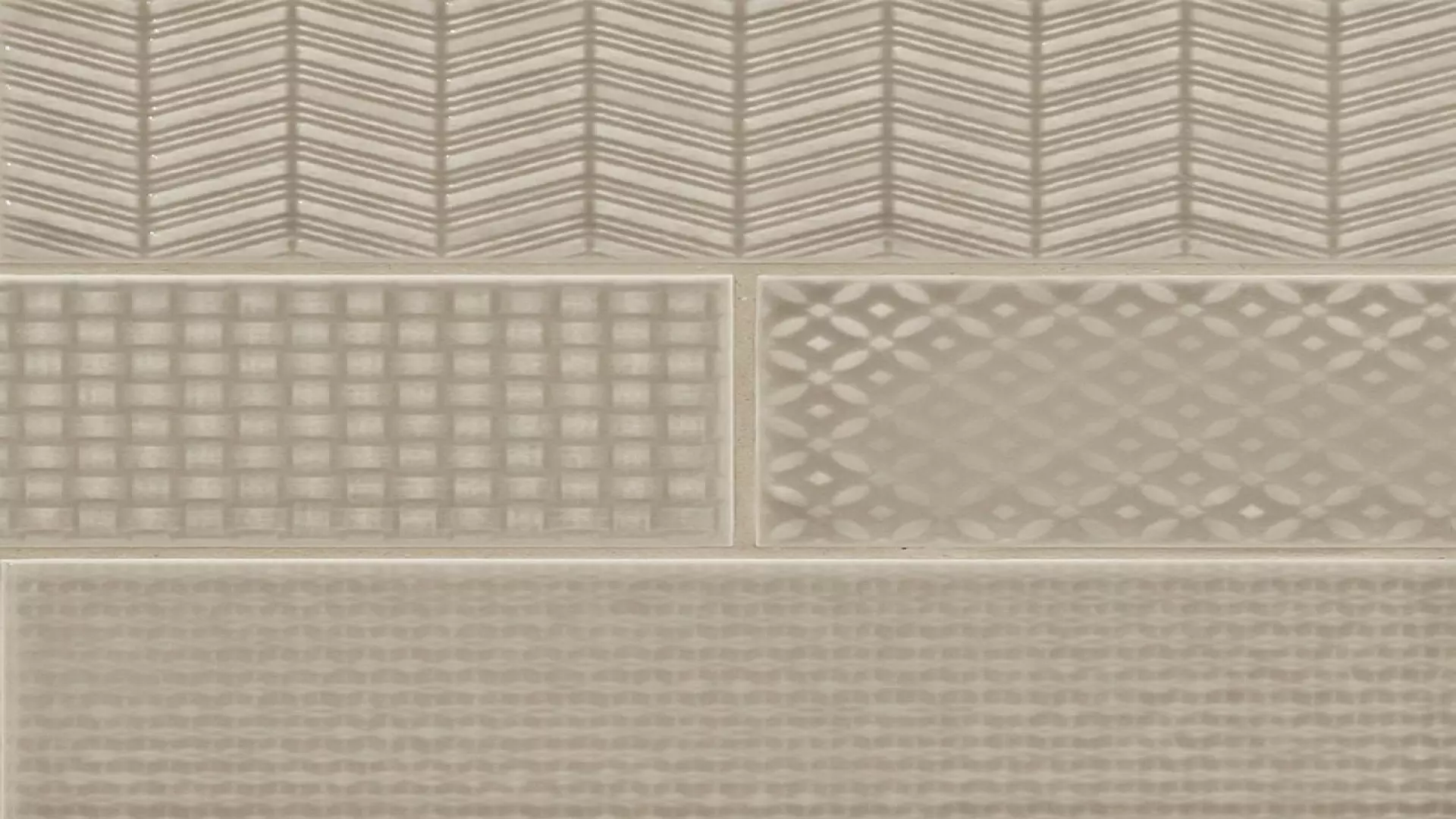 Urbano Warm Concrete 3D Mix 4X12 Glossy material