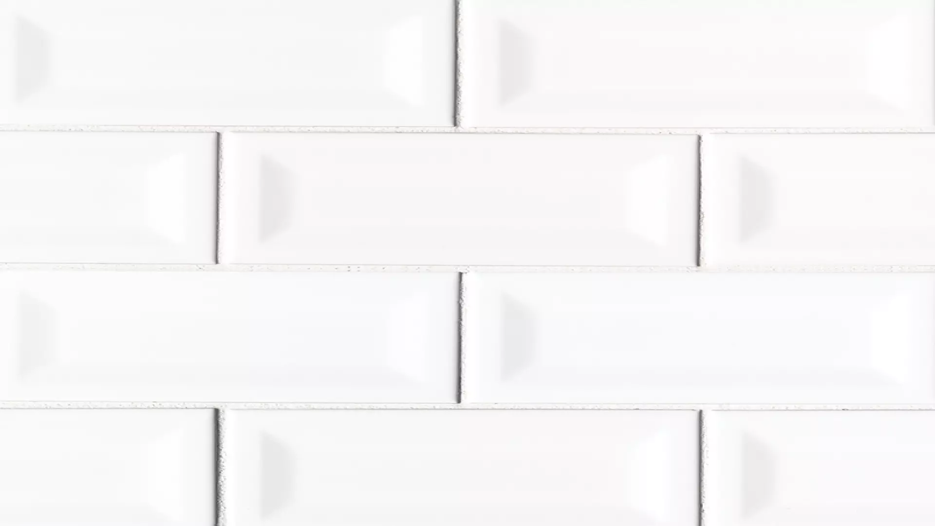 White Glossy 3X6 Inverted Beveled material