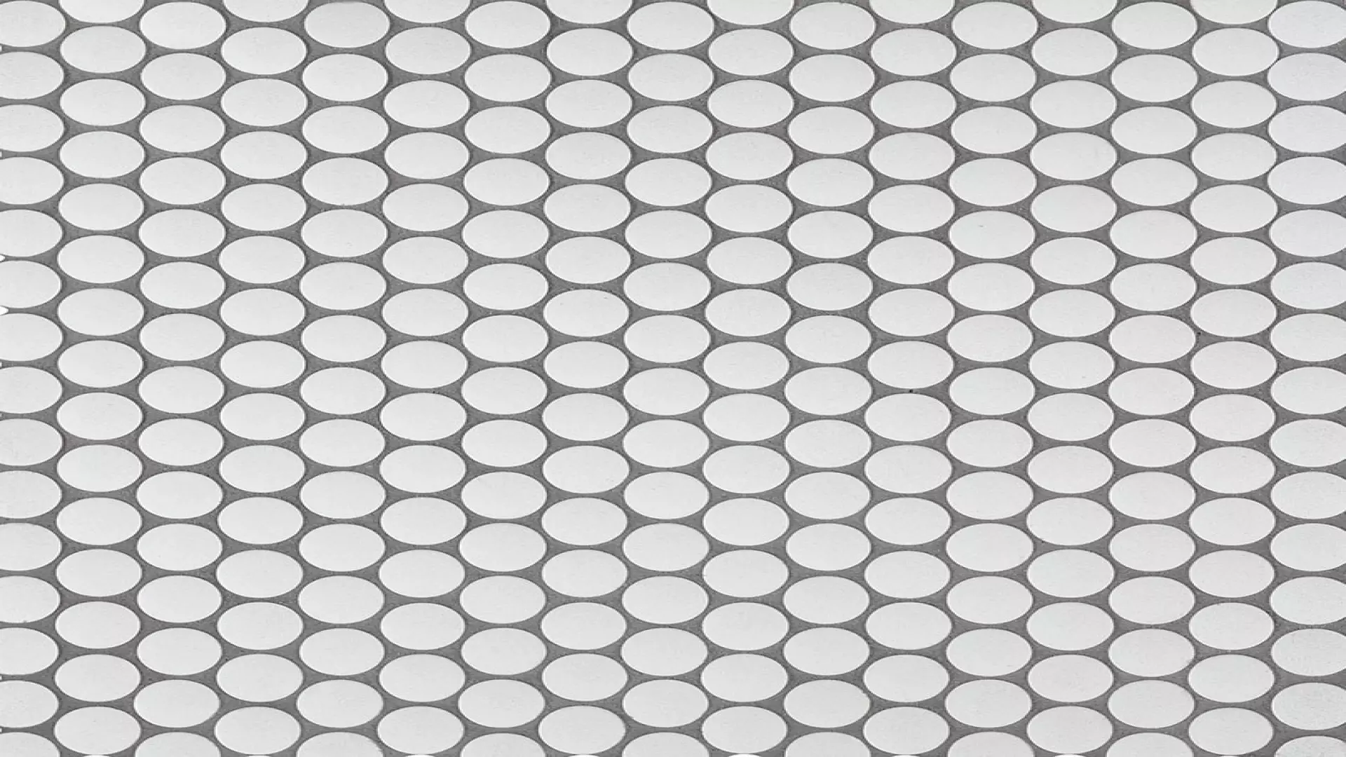 White Matte Penny Round 6 mm material