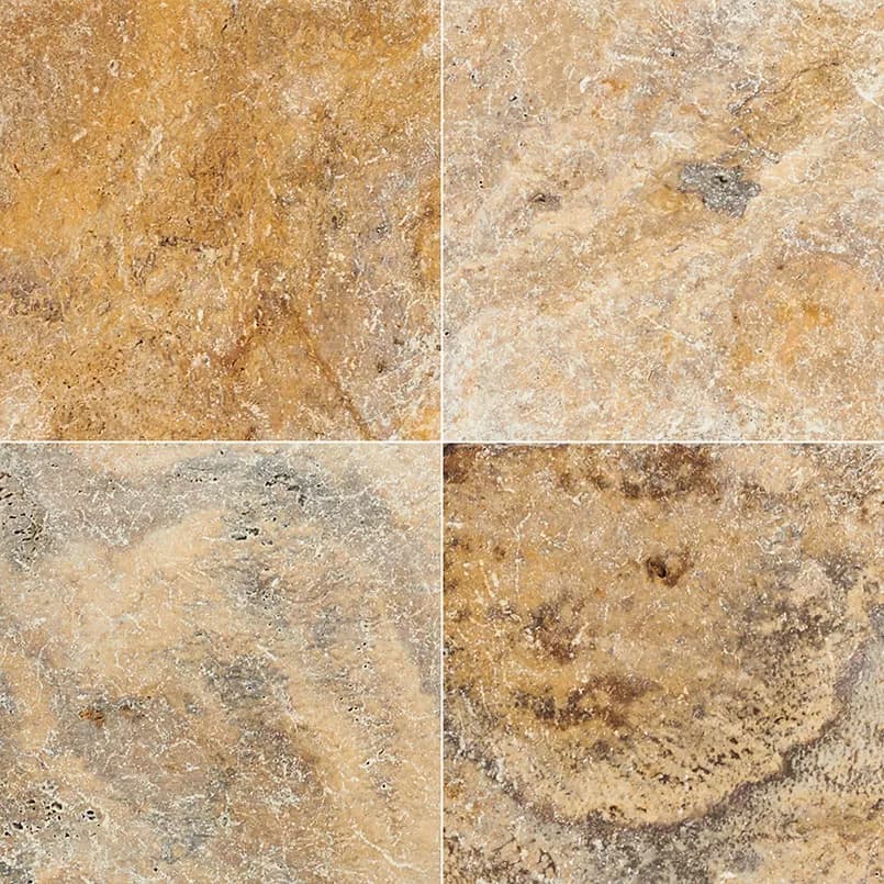Tuscany Scabas 16X16X3 cm Tumbled Pavers material