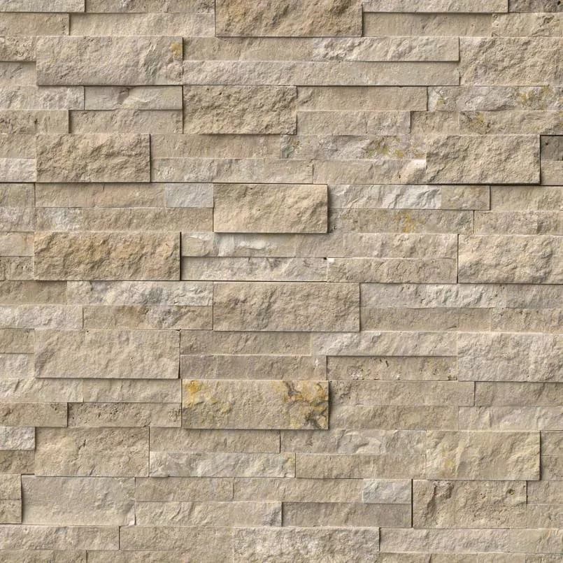 Rockmount Durango Cream Splitface Panel 6X24 material