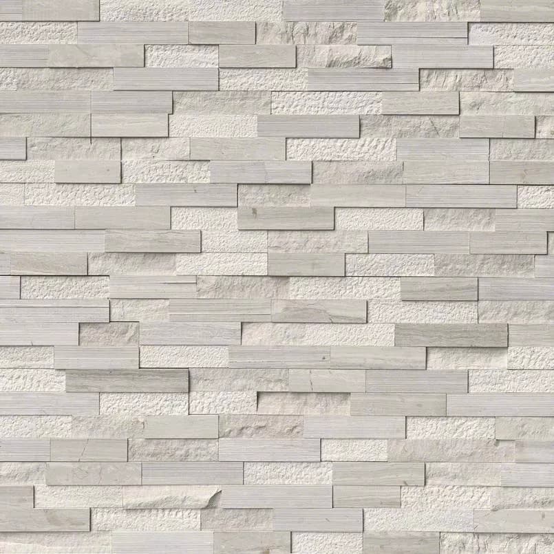 Rockmount White Oak multi splitface Panel 6X24 material