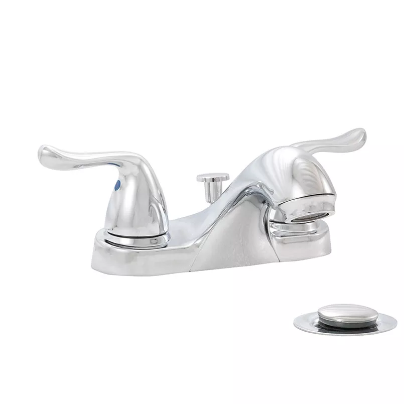 2 Handle Bathrom Faucet 4201-405 Chrome material