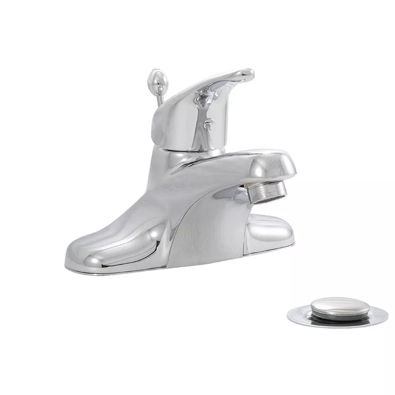 1 Handle Bathroom Faucet 4101-406 Chrome material