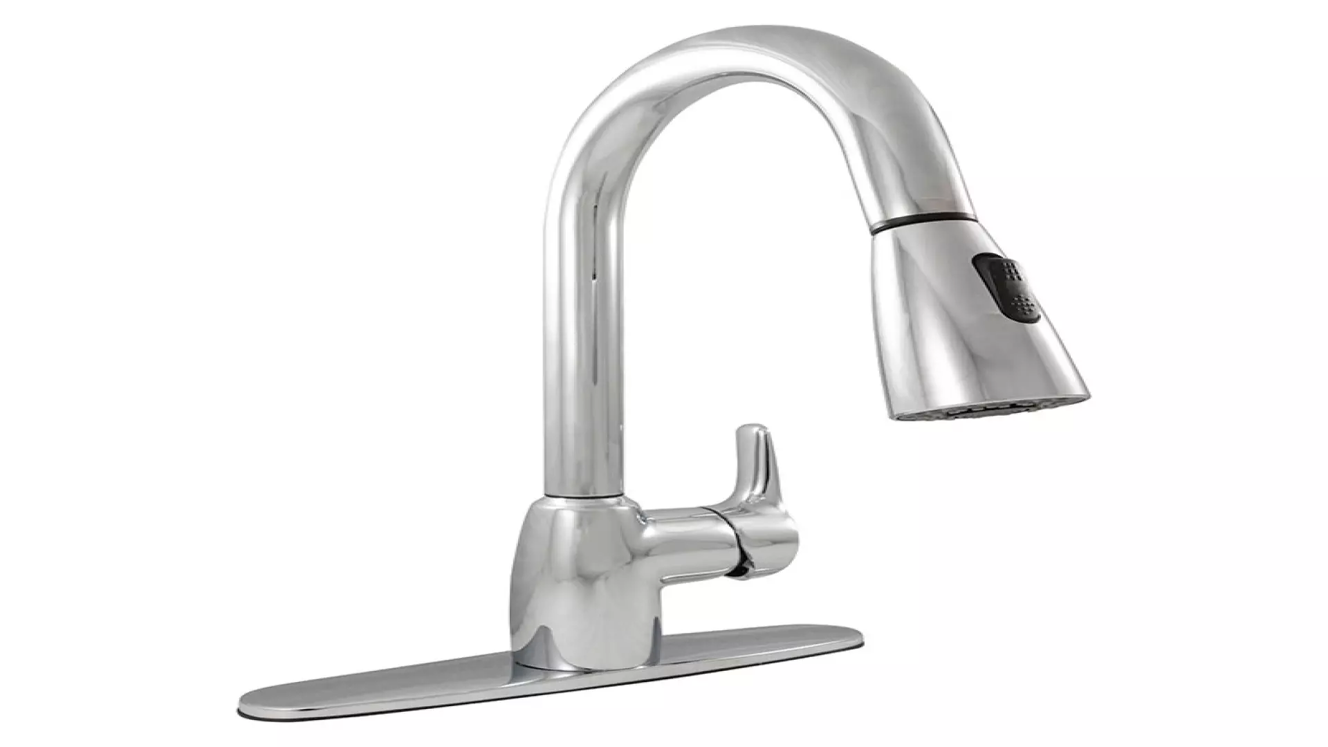1 Handle Pull-Out Sprayer Kitchen Faucet - 802 Chrome material