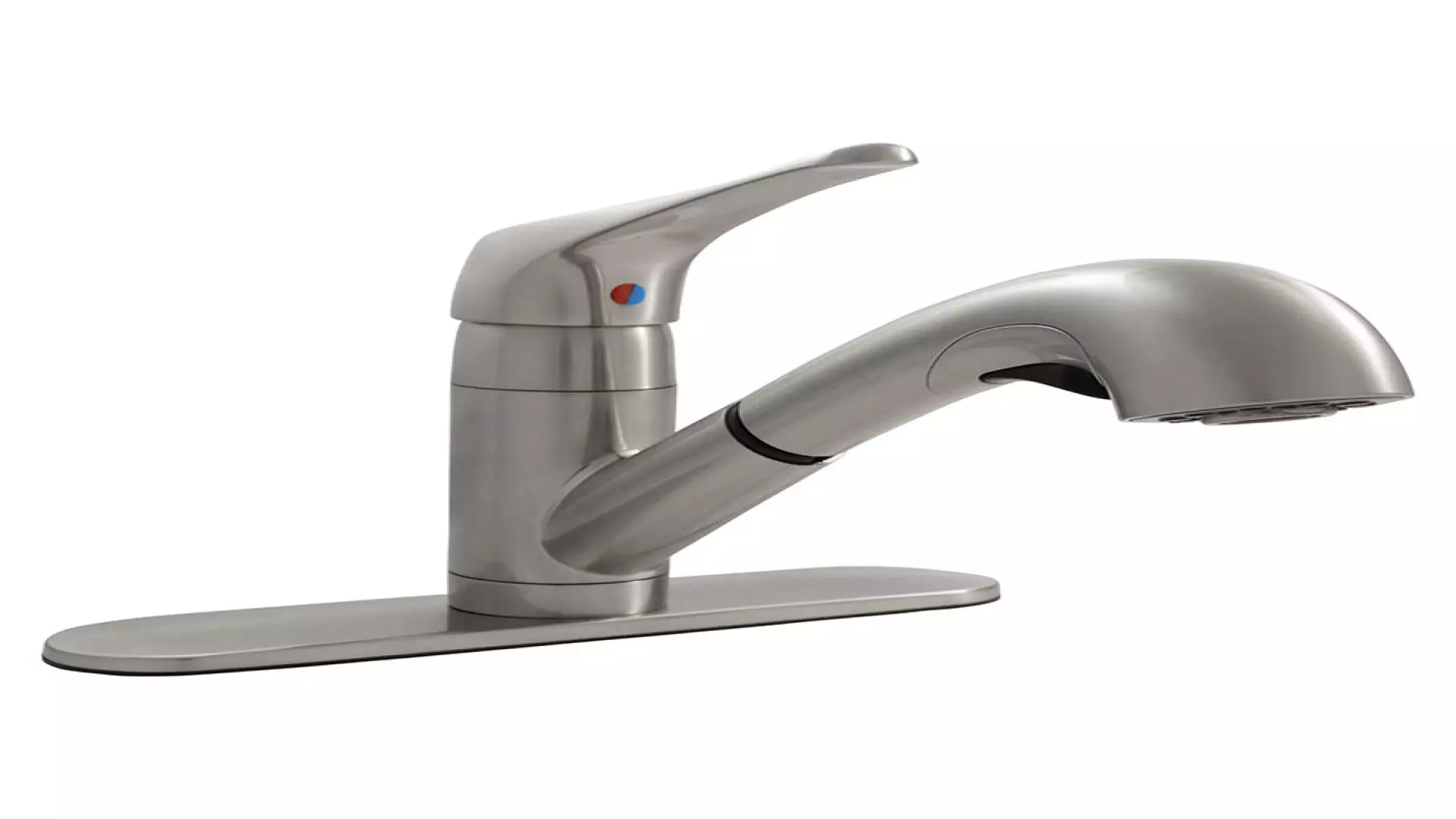 1-Handle Pull-Out Sprayer Kitchen Faucet - 805 Brushed Nickel material