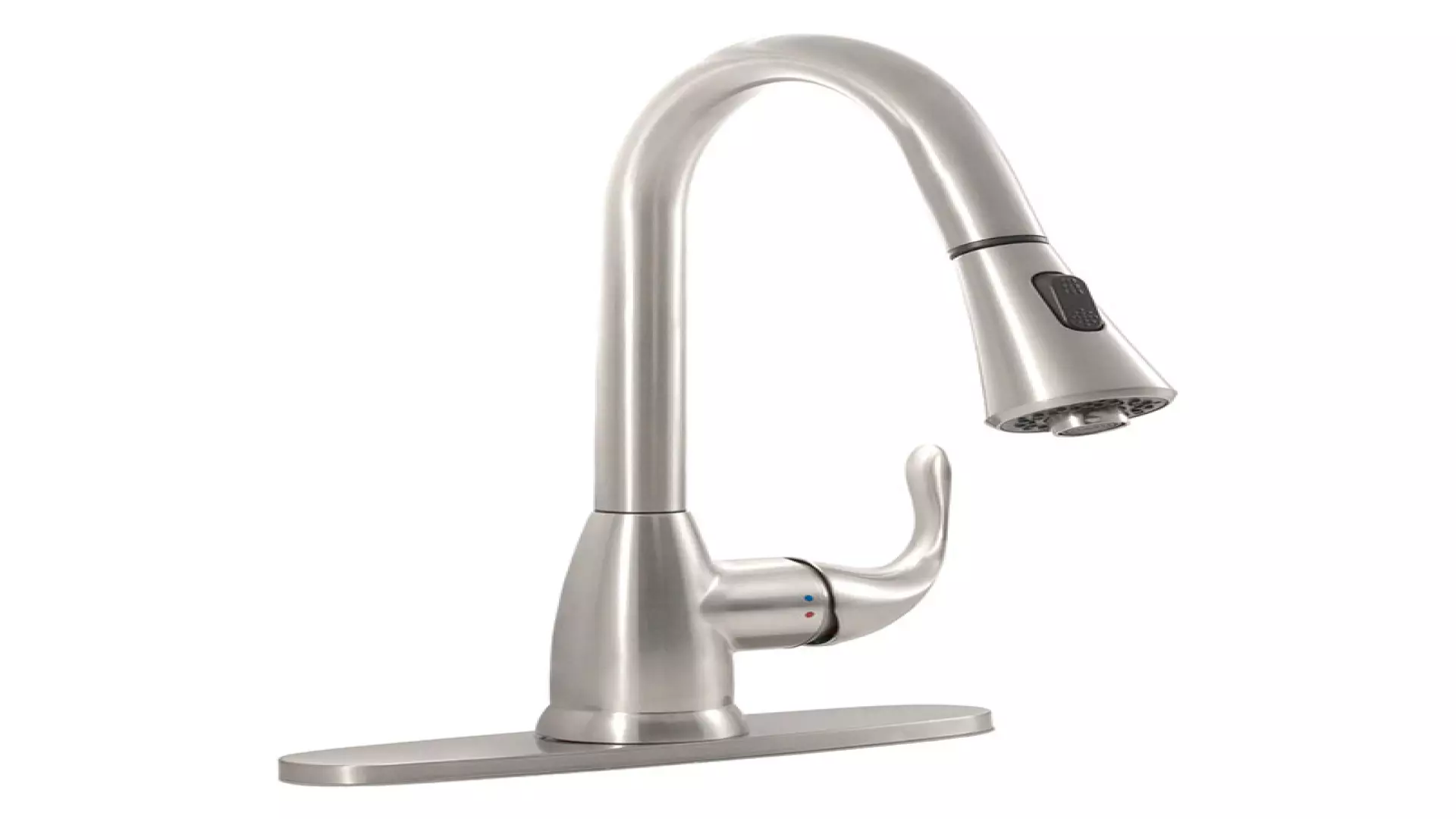 1 Handle Pull-Down Sprayer Kitchen Faucet - 803 Brushed Nickel material