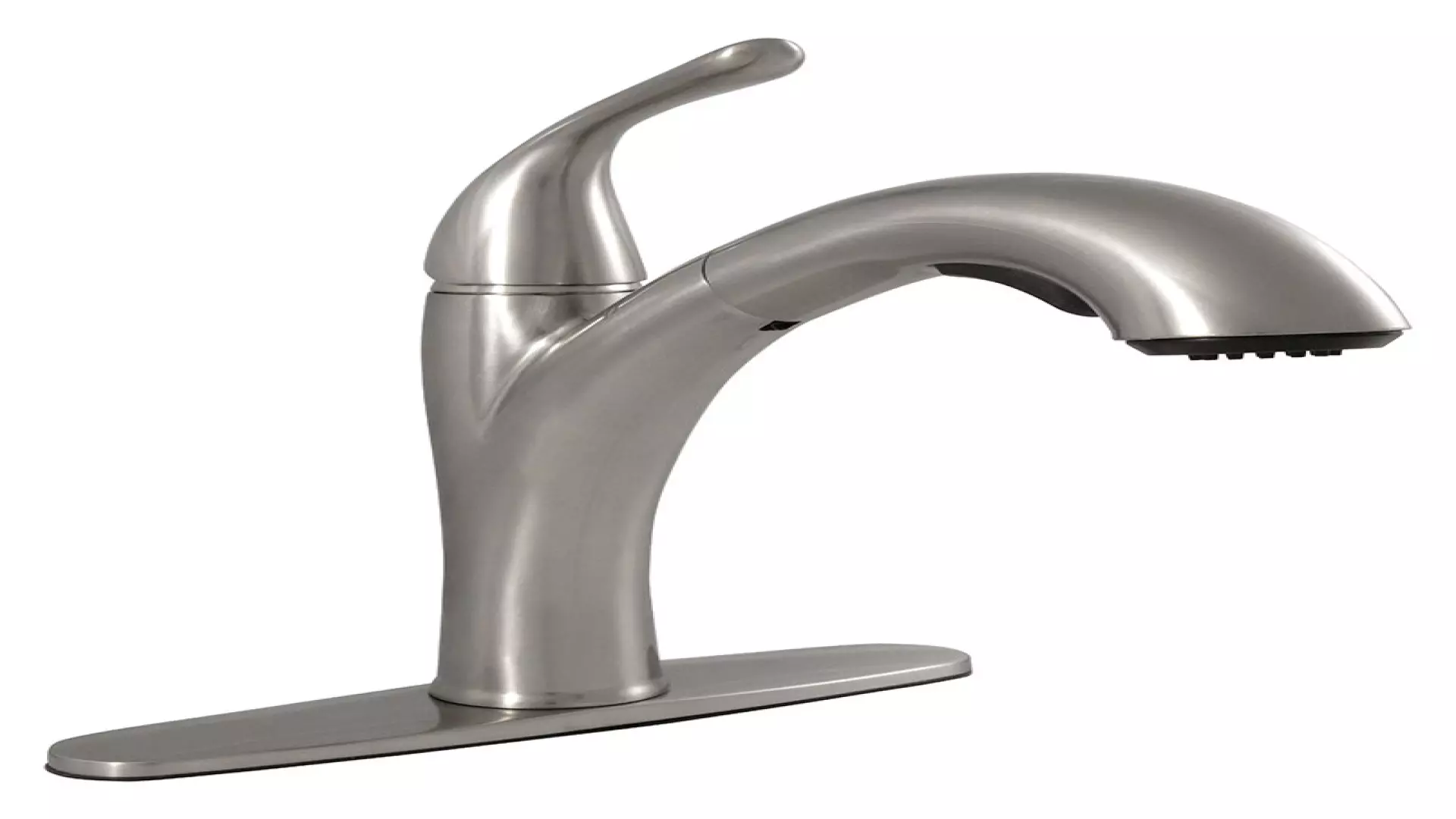 1-Handle Pull-Out Sprayer Kitchen Faucet - 804 Brushed Nickel material