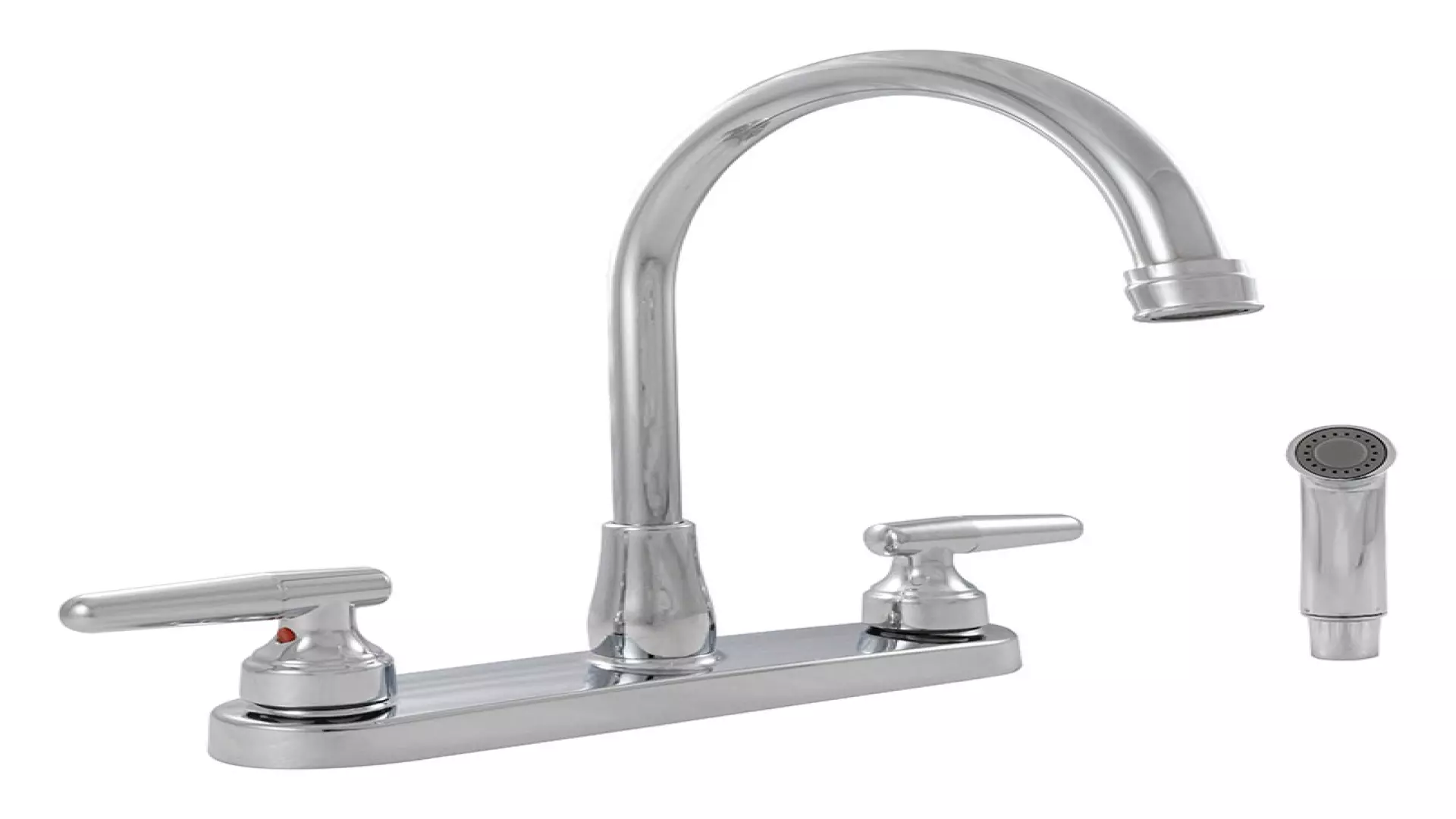 2 Handle Kitchen Faucet 8201-805 Chrome material