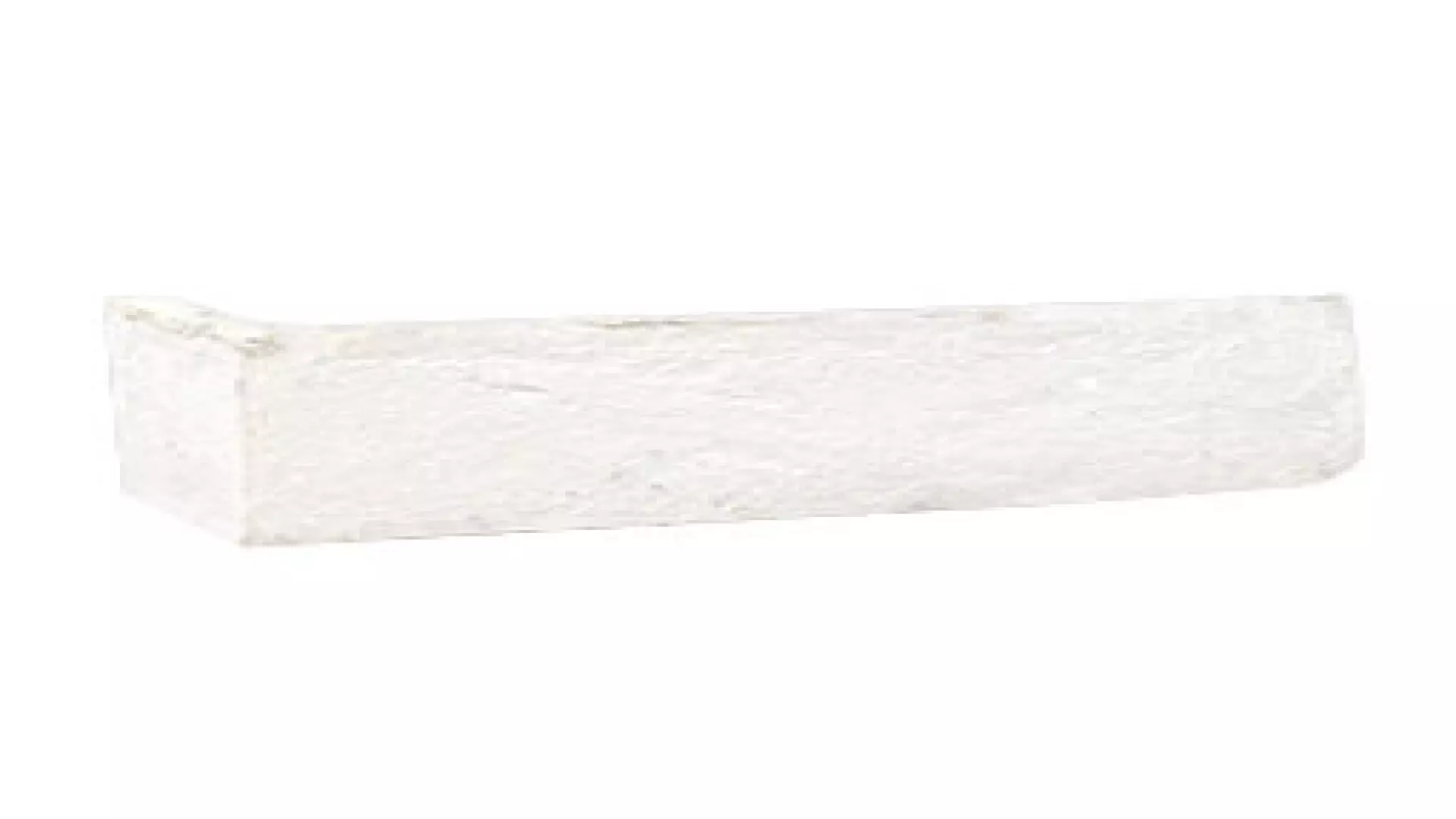 Alpine White Clay Corner Piece material