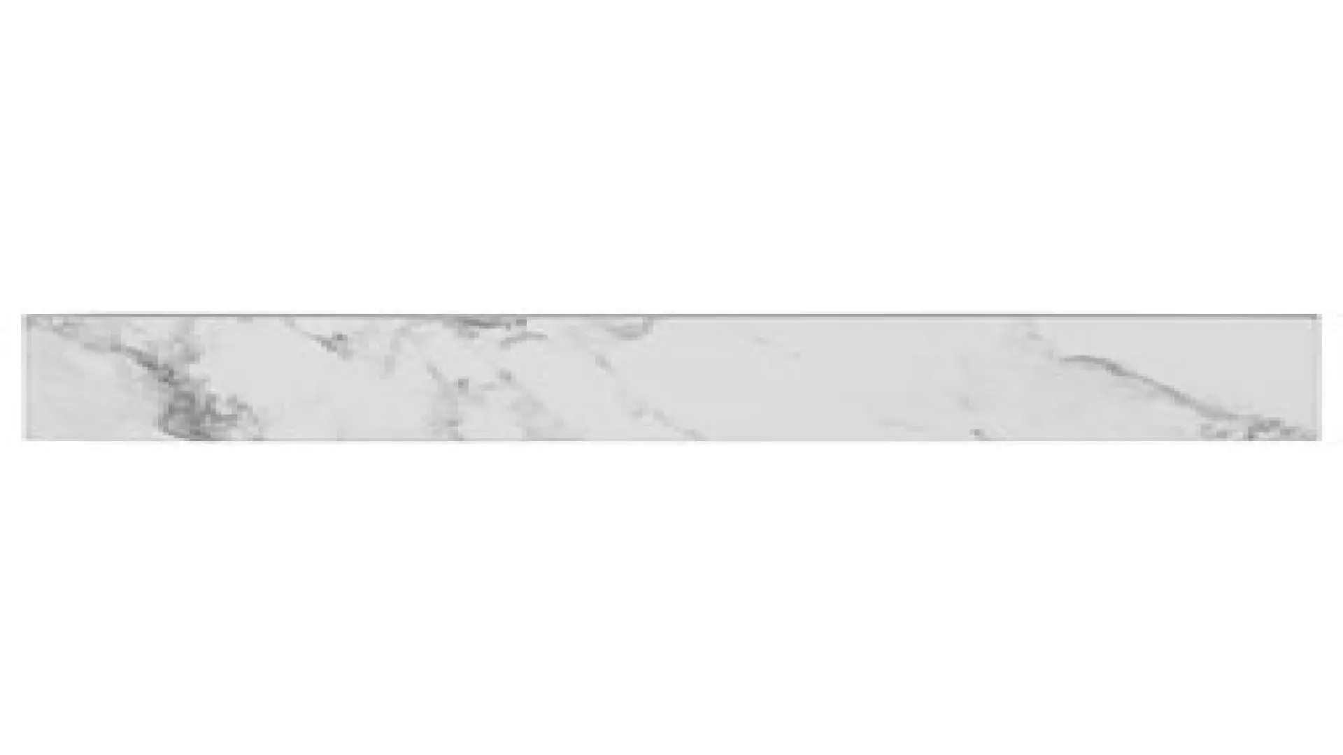Pietra Statuario 3X18 Polished Bullnose material