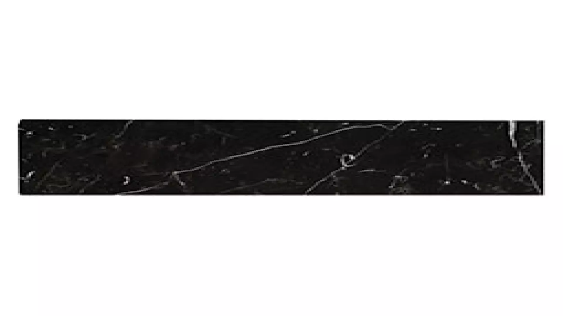 Regallo Marquina Noir 3X24 Bullnose Polished material