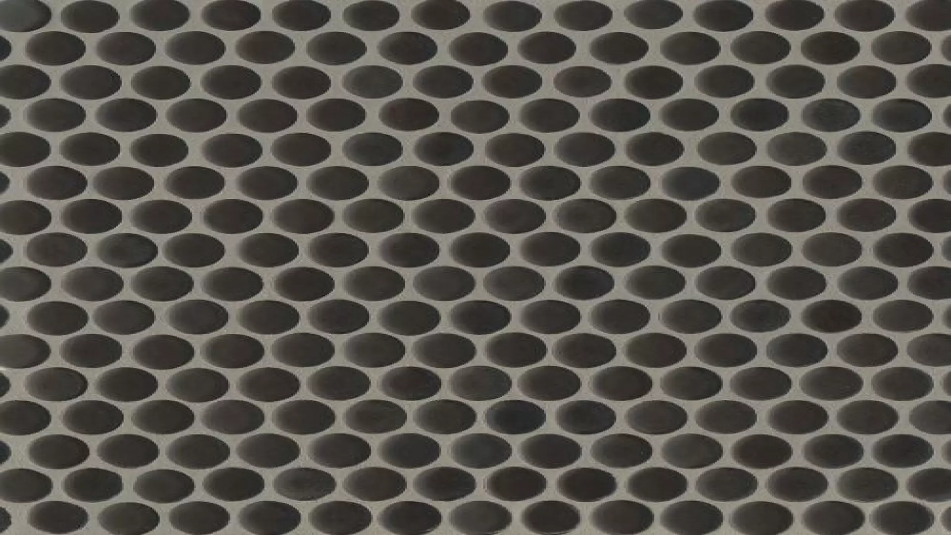 360 3/4" X 3/4" Penny Round Matte Mosaic Tile In Charcoal material