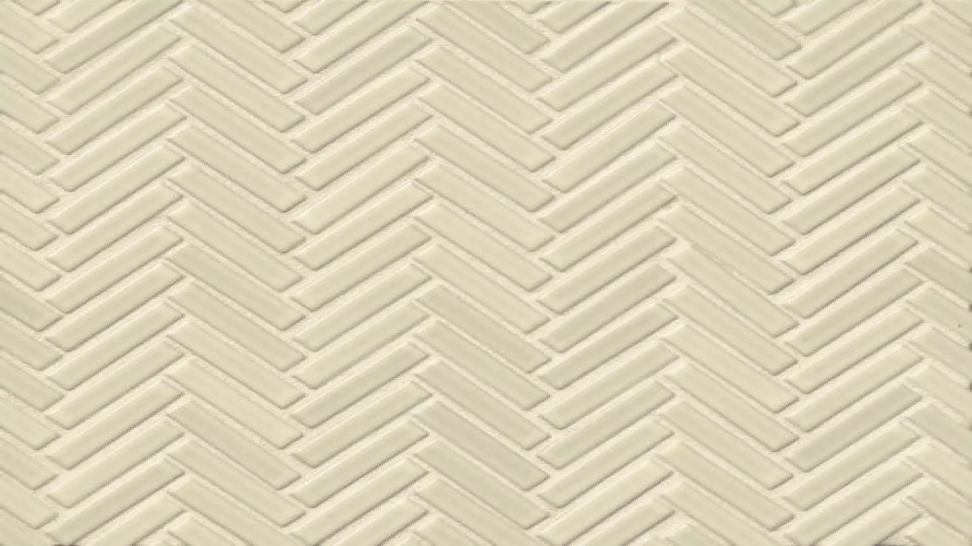 90 1/2" X 2" Herringbone Porcelain Mosaic Tile In Off White material