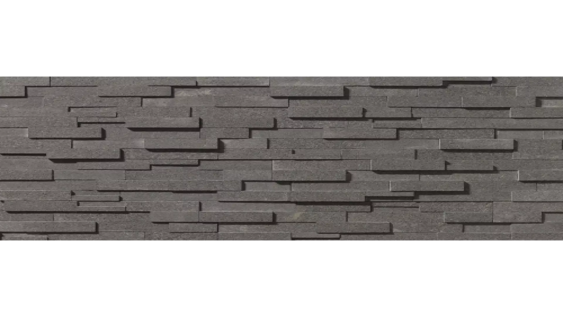 Absolute Black 6" X 24" Flamed Granite Ledger material