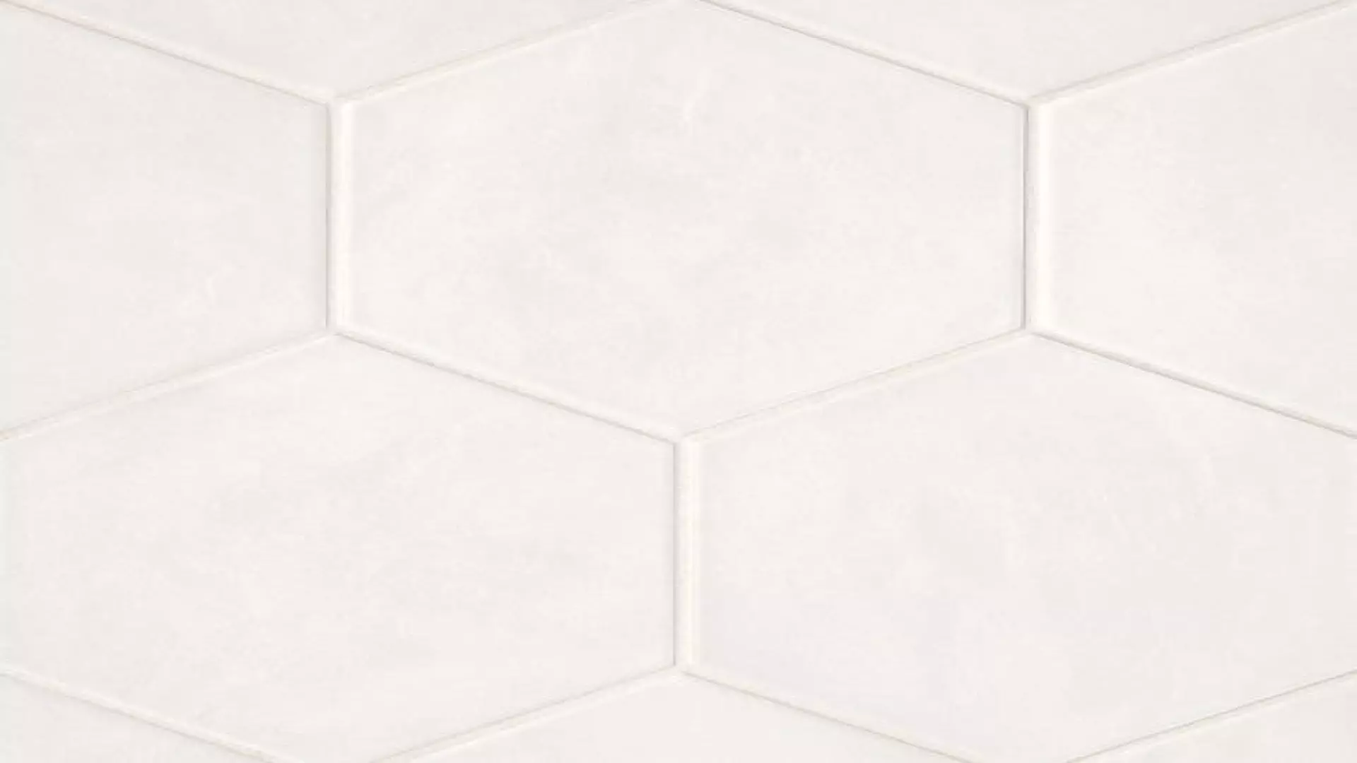 Allora 8.5" X 10" Hexagon Matte Porcelain Tile In Solid White material