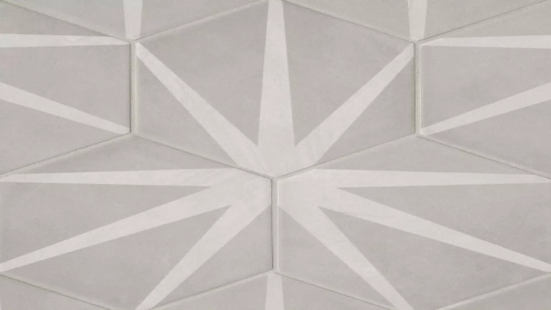 Allora 8.5" X 10" Matte Stella Hexagon Deco Porcelain Tile material