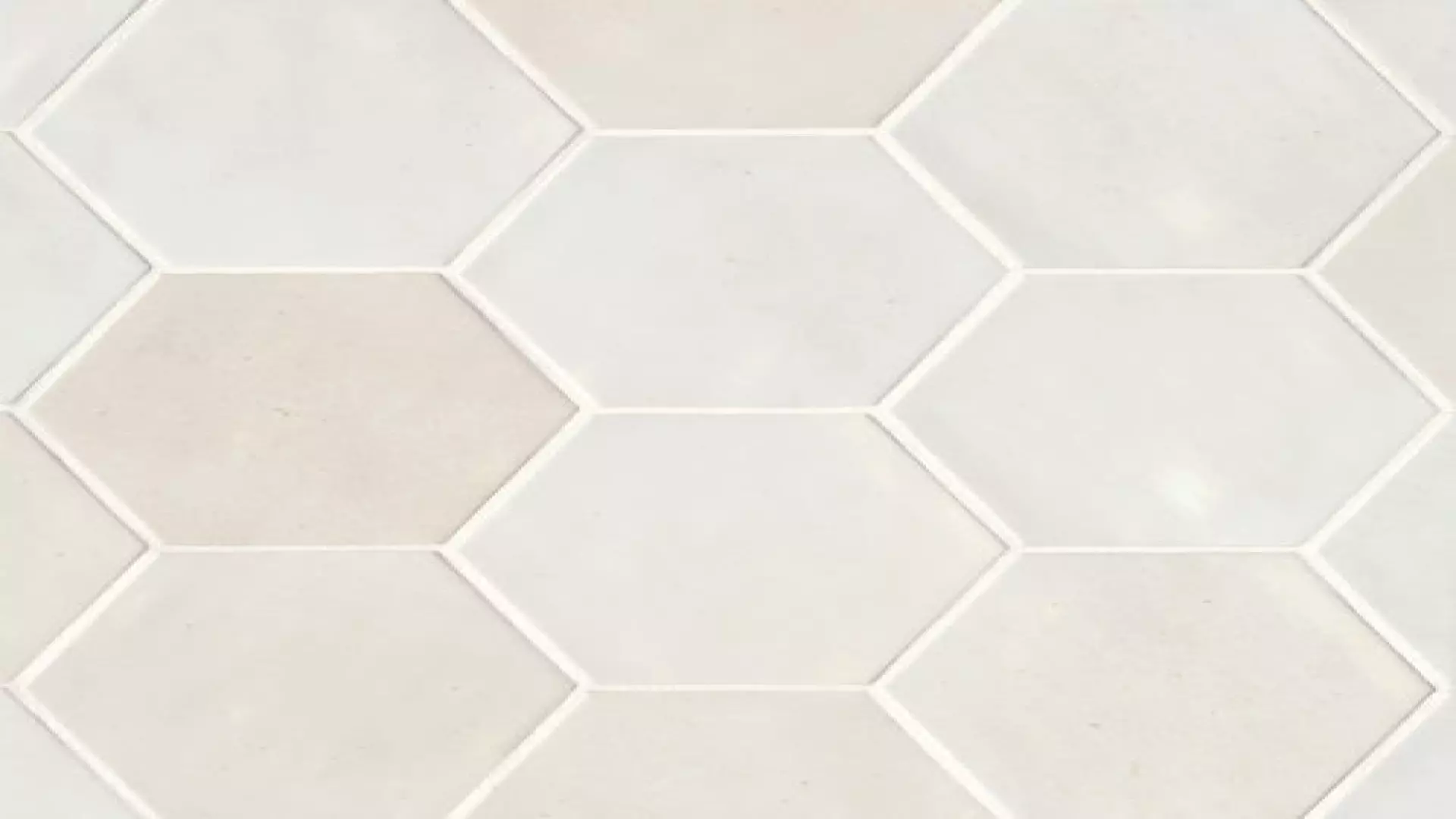 Celine 4" Hexagon Glossy Porcelain Floor & Wall Tile In White material