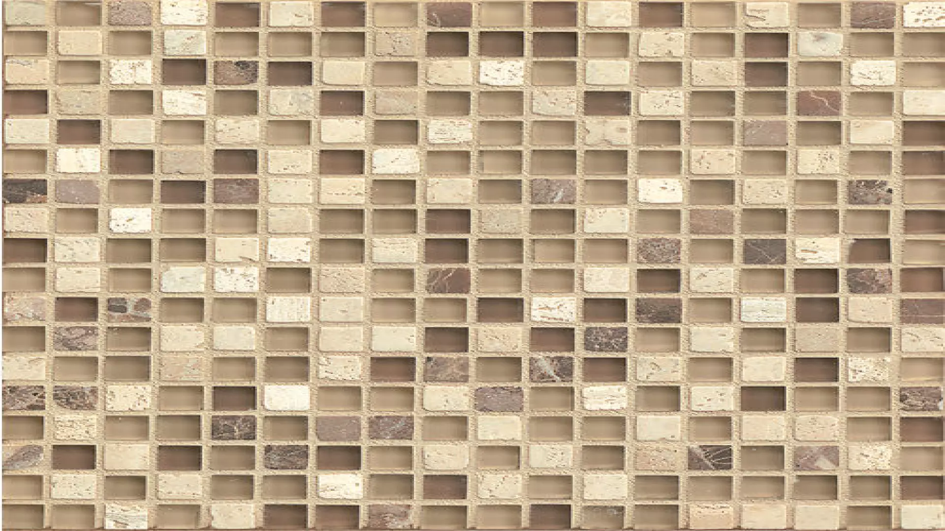 Eclipse 5/8" X 5/8" Wall Mosaic In Espresso material