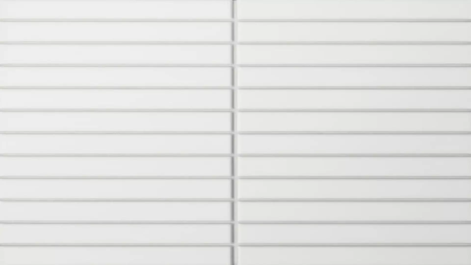 Le Cafe 1" X 6" Straight Stack Matte Porcelain Mosaic Tile In White material