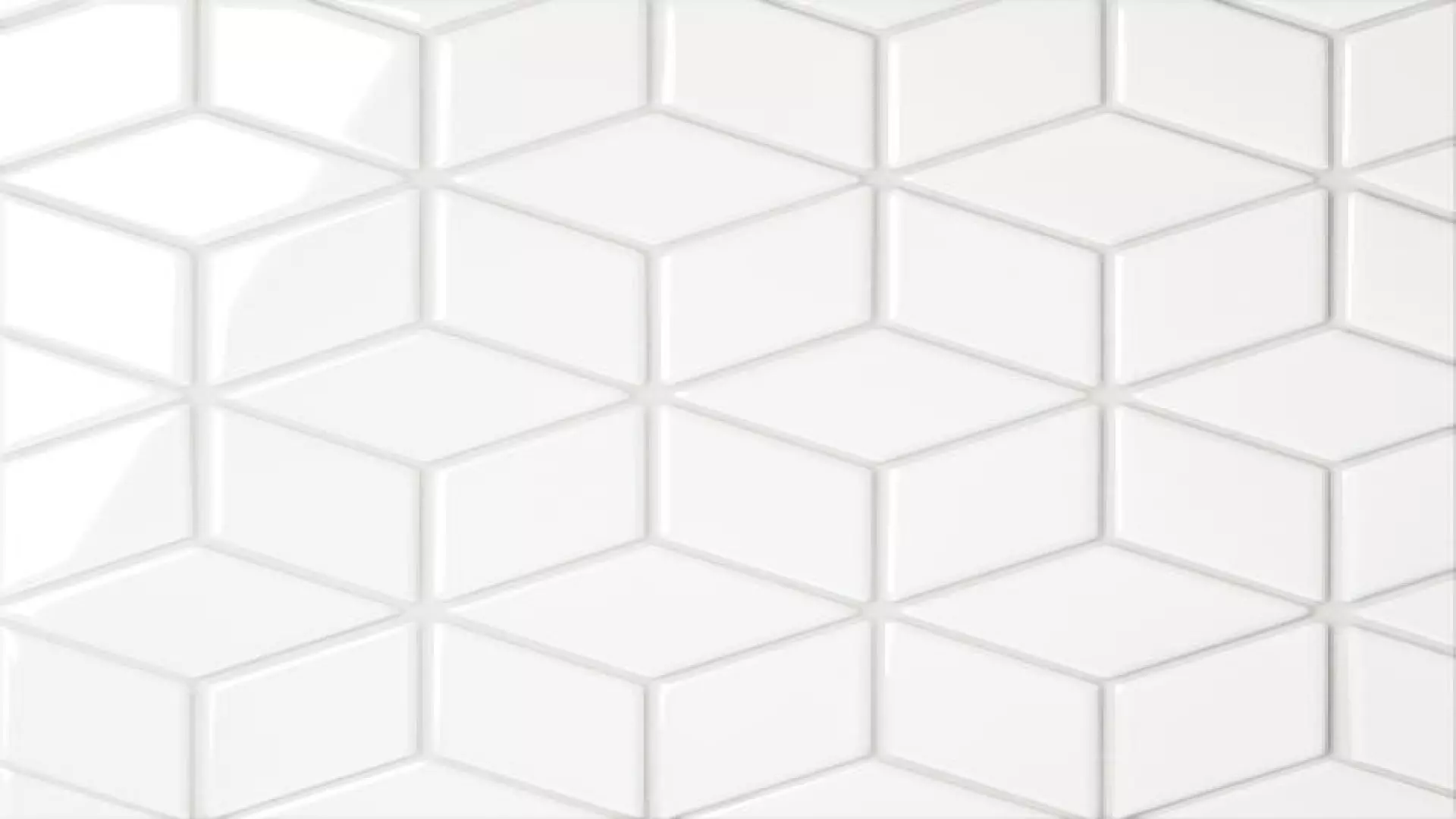 Le Cafe 2" X 3" Diamond Glossy Porcelain Mosaic Tile In White material