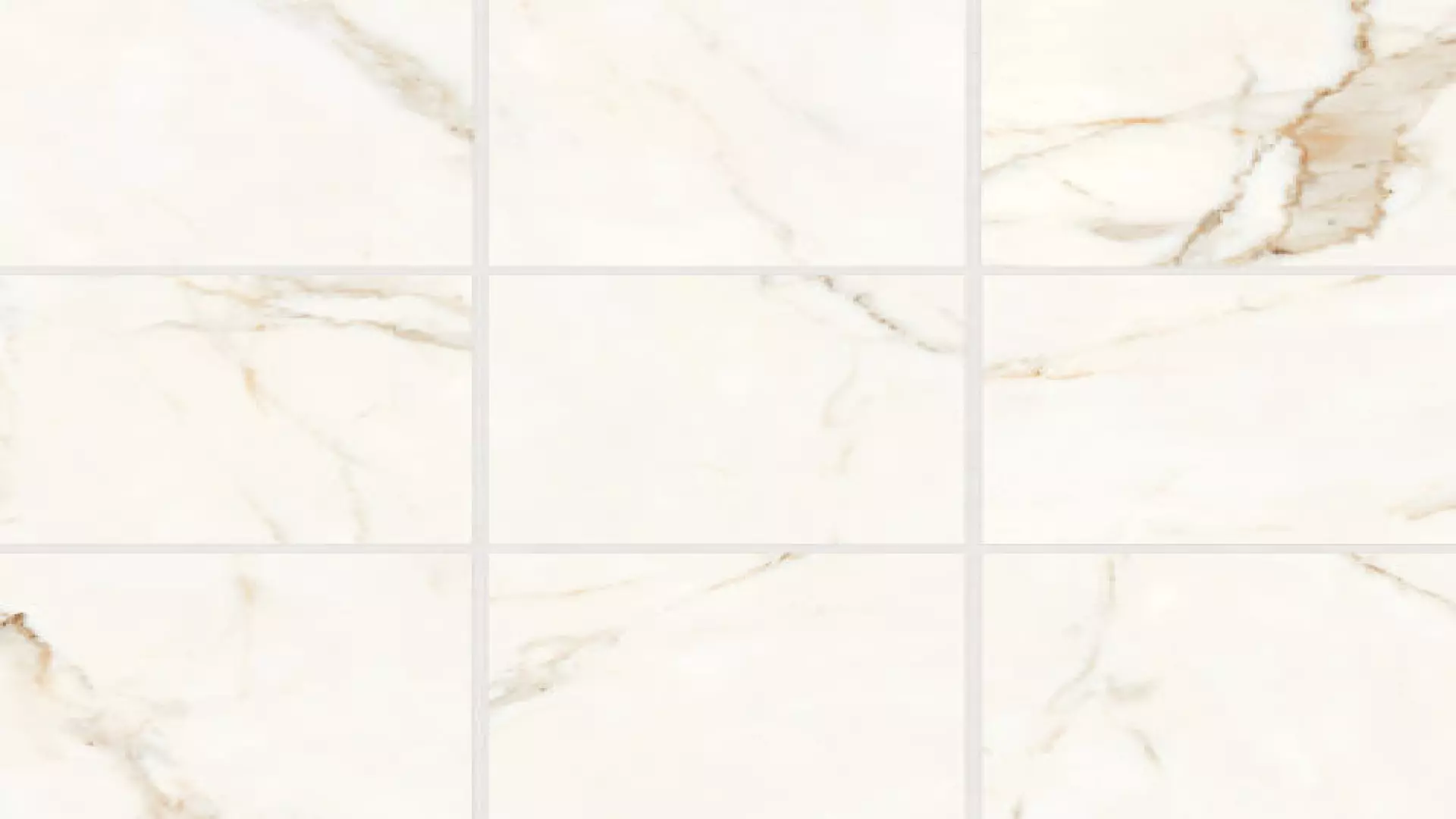 Magnifica 4" X 4" Honed Porcelain Mosaic Tile In Calacatta Oro material