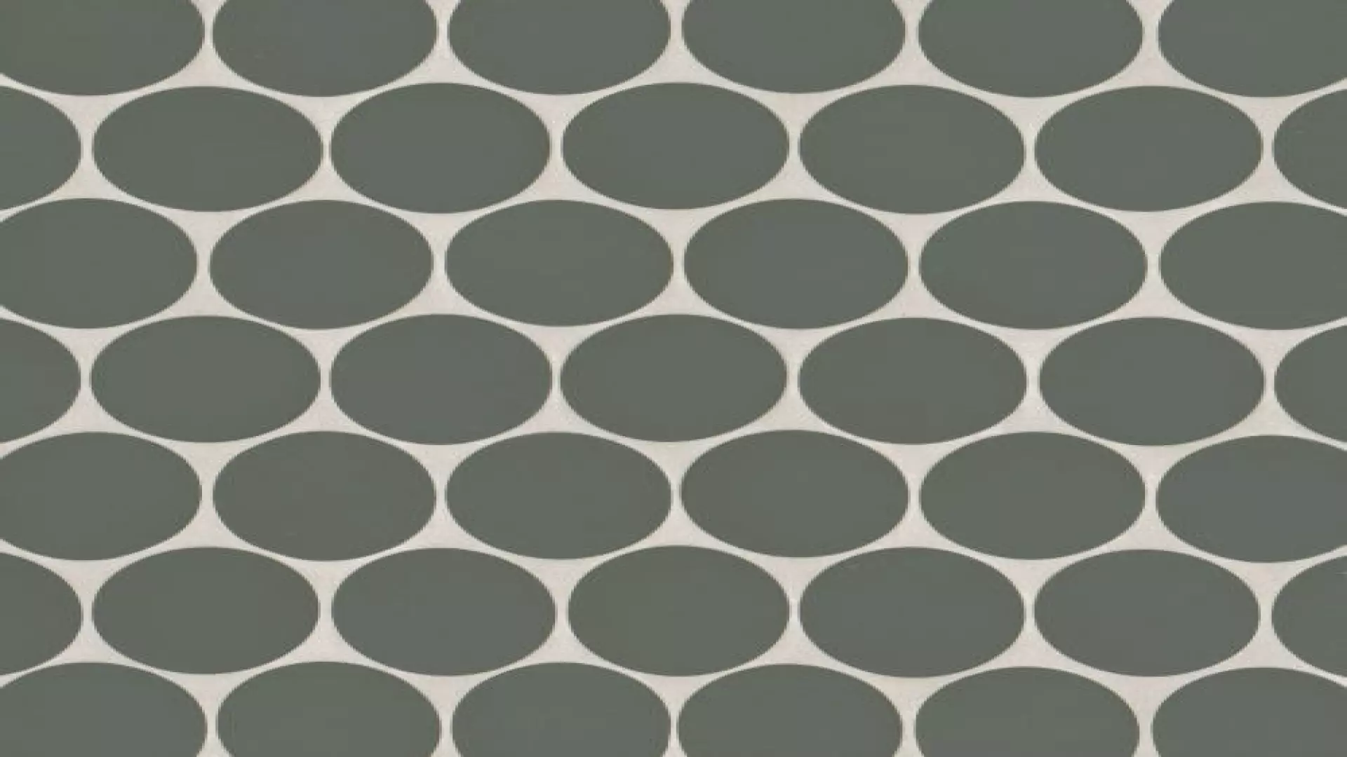 Makoto 2" Round Matte Porcelain Mosaic Tile In Midori Green material