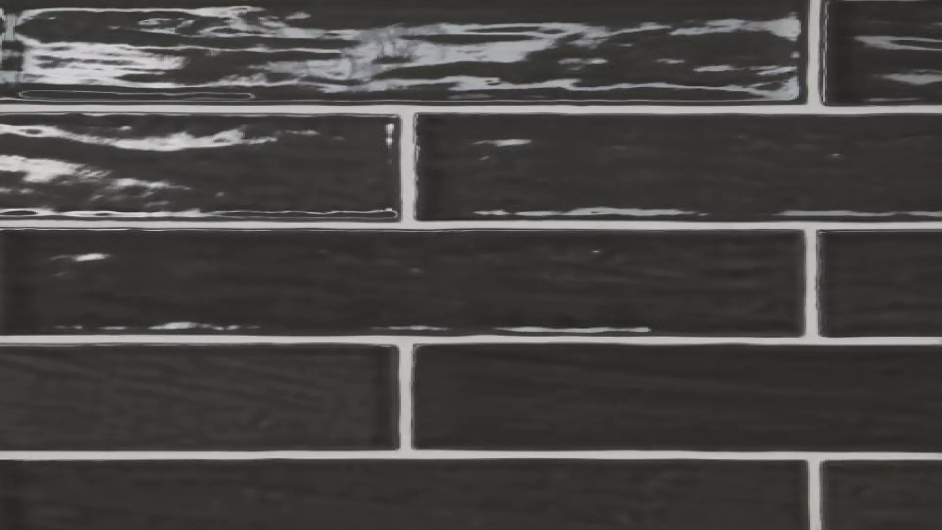 Marin 2.5" X 10" Ceramic Wall Tile In Black Sea material