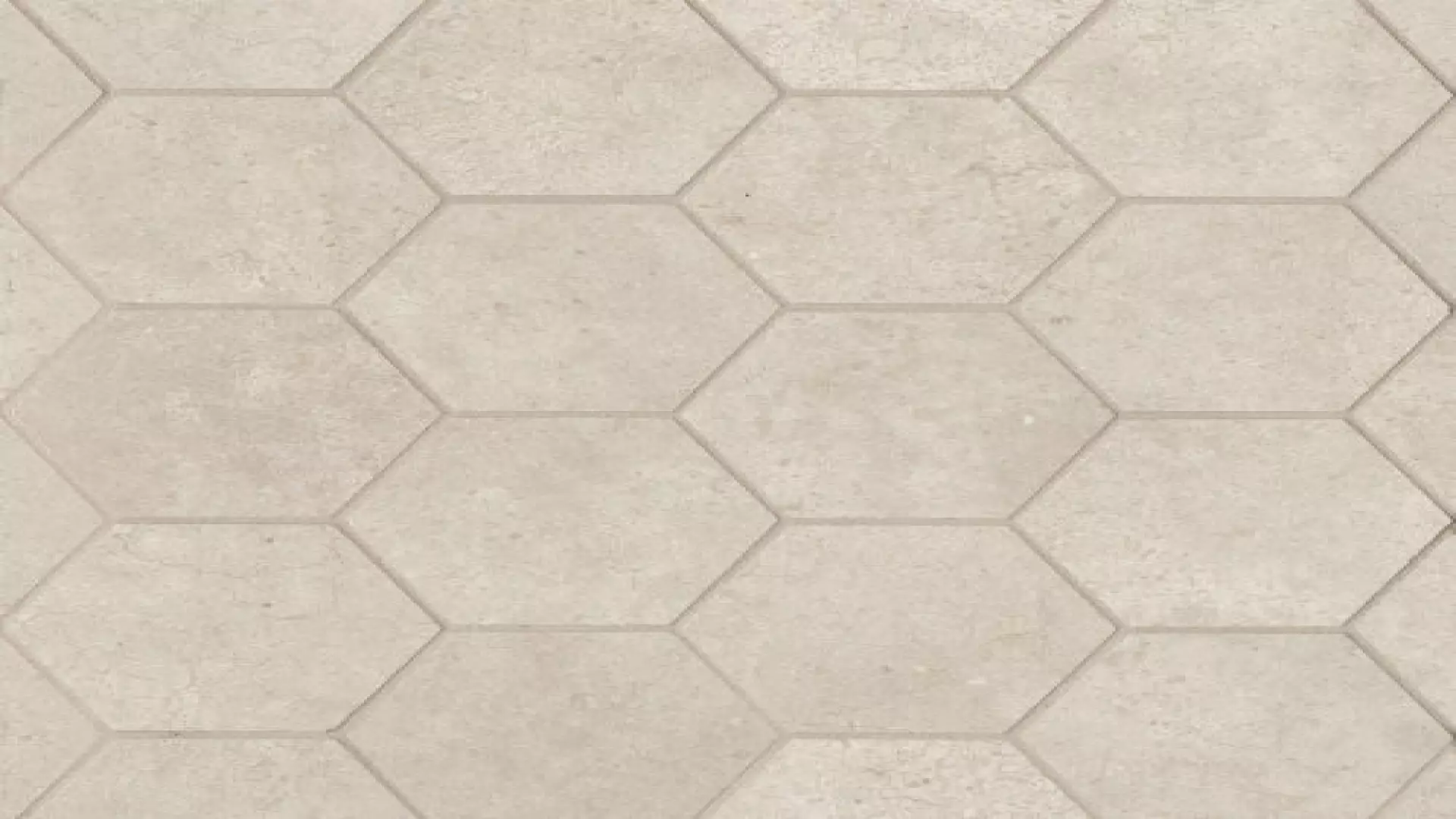 Materika 3" Hexagon Matte Porcelain Mosaic In Sand material