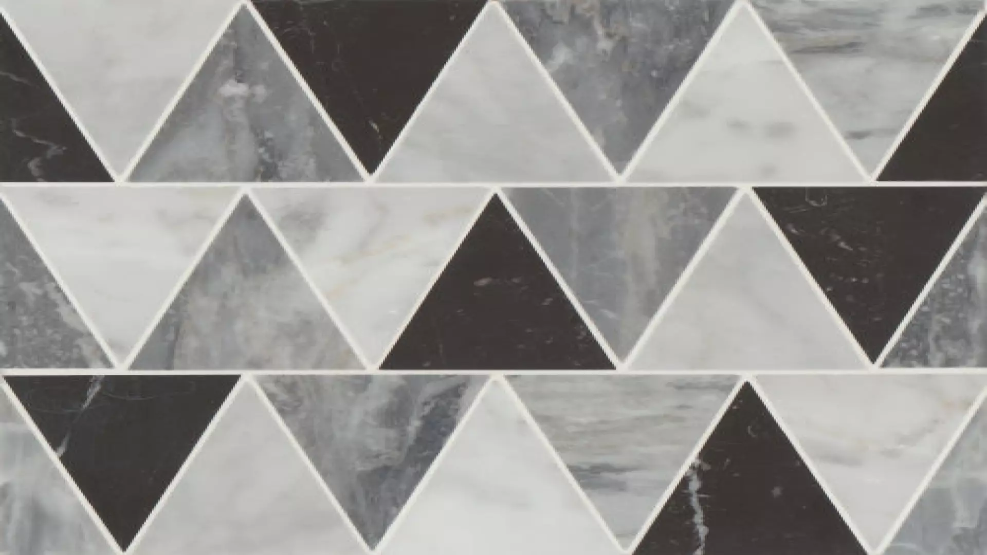Modni Beckett Honed Marble Mosaic Tile In Cool Blend material